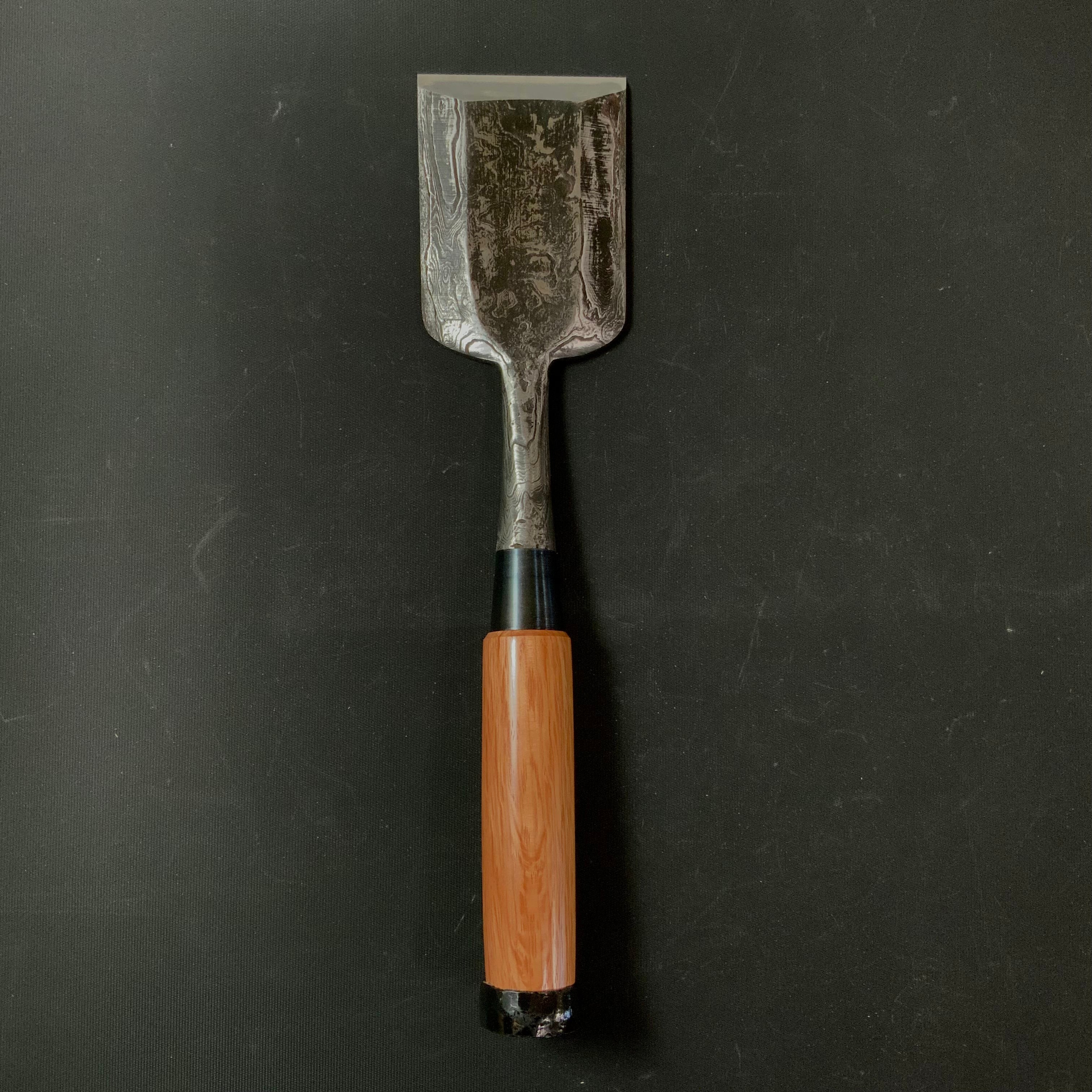 Sukemasa Suminagashi Extra width Bench chisels 助正作 墨流し 幅広追入鑿 75mm