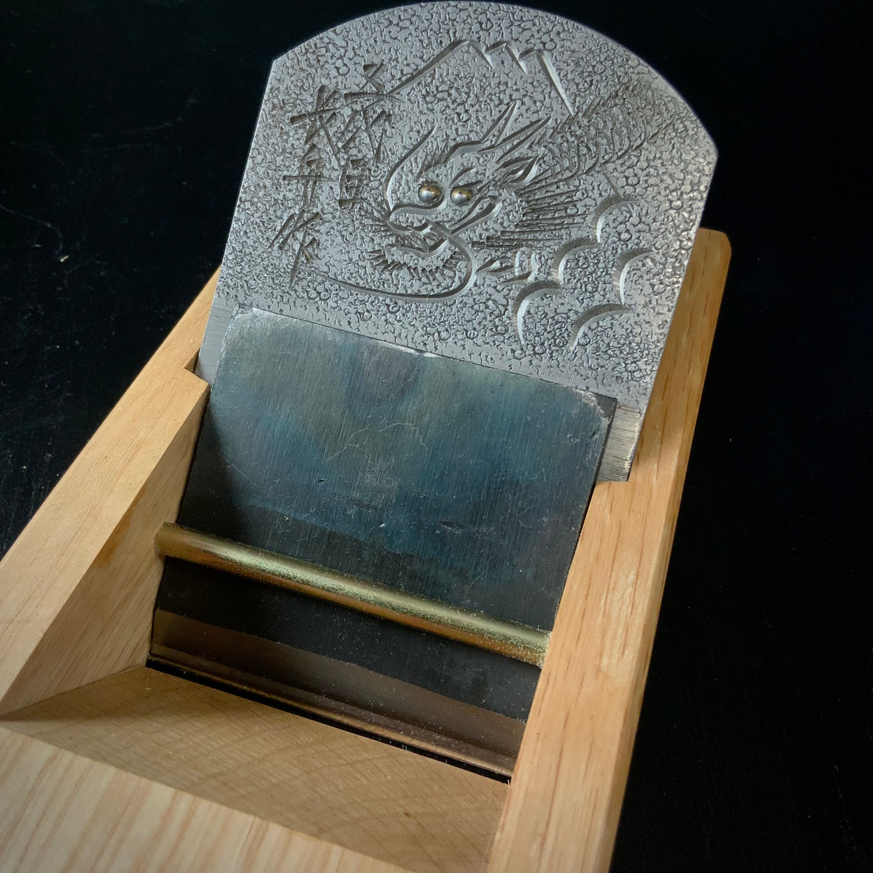 Osafune Smoothing Plane (Kanna) by Inoi Kiyoji 猪井清次作 長舟 仕上げ鉋 70mm