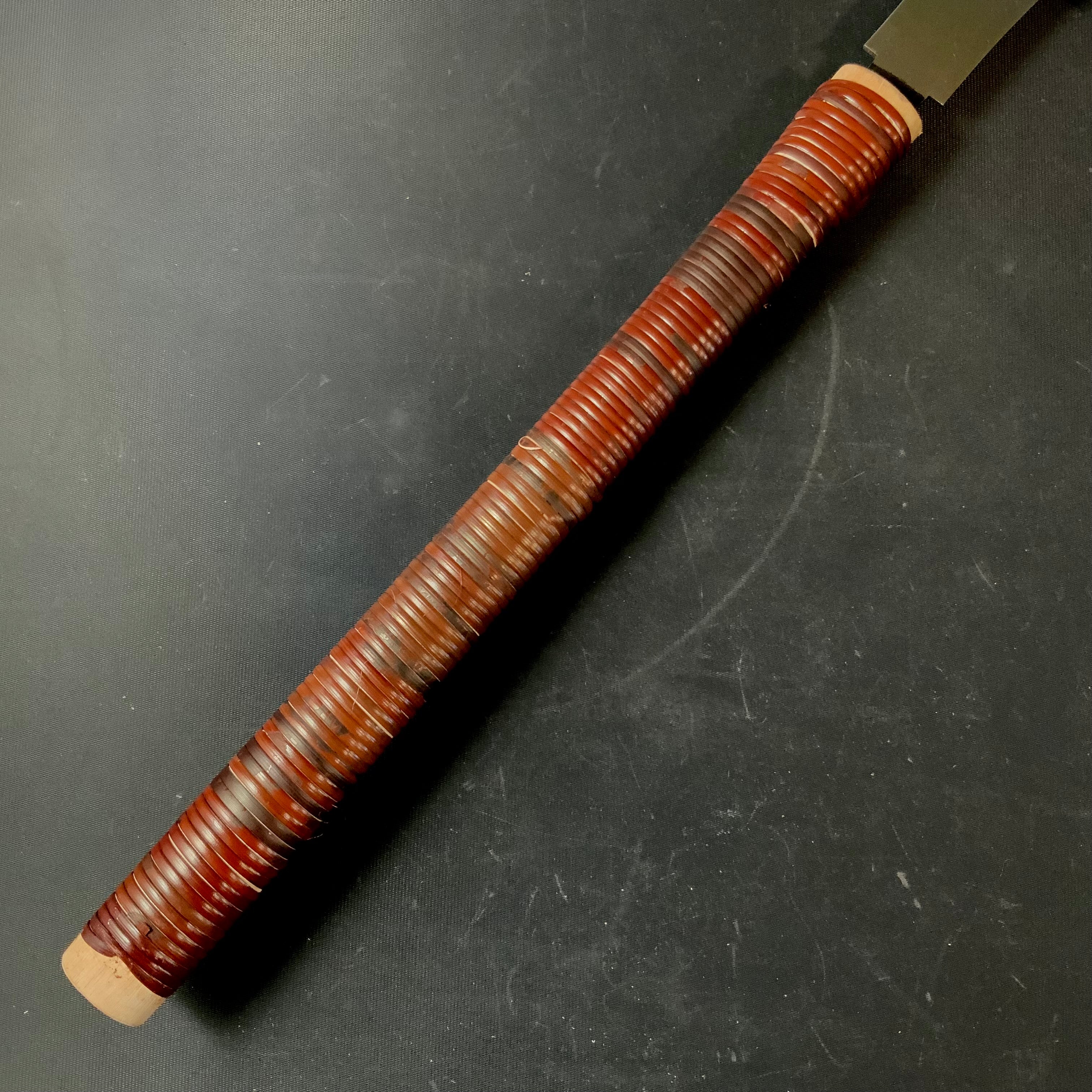 #109 Nagakatsu Double Edge Saw with Eddy Type Handles set by Kurashige 長勝鋸 渦巻き柄 両刃鋸 270mm