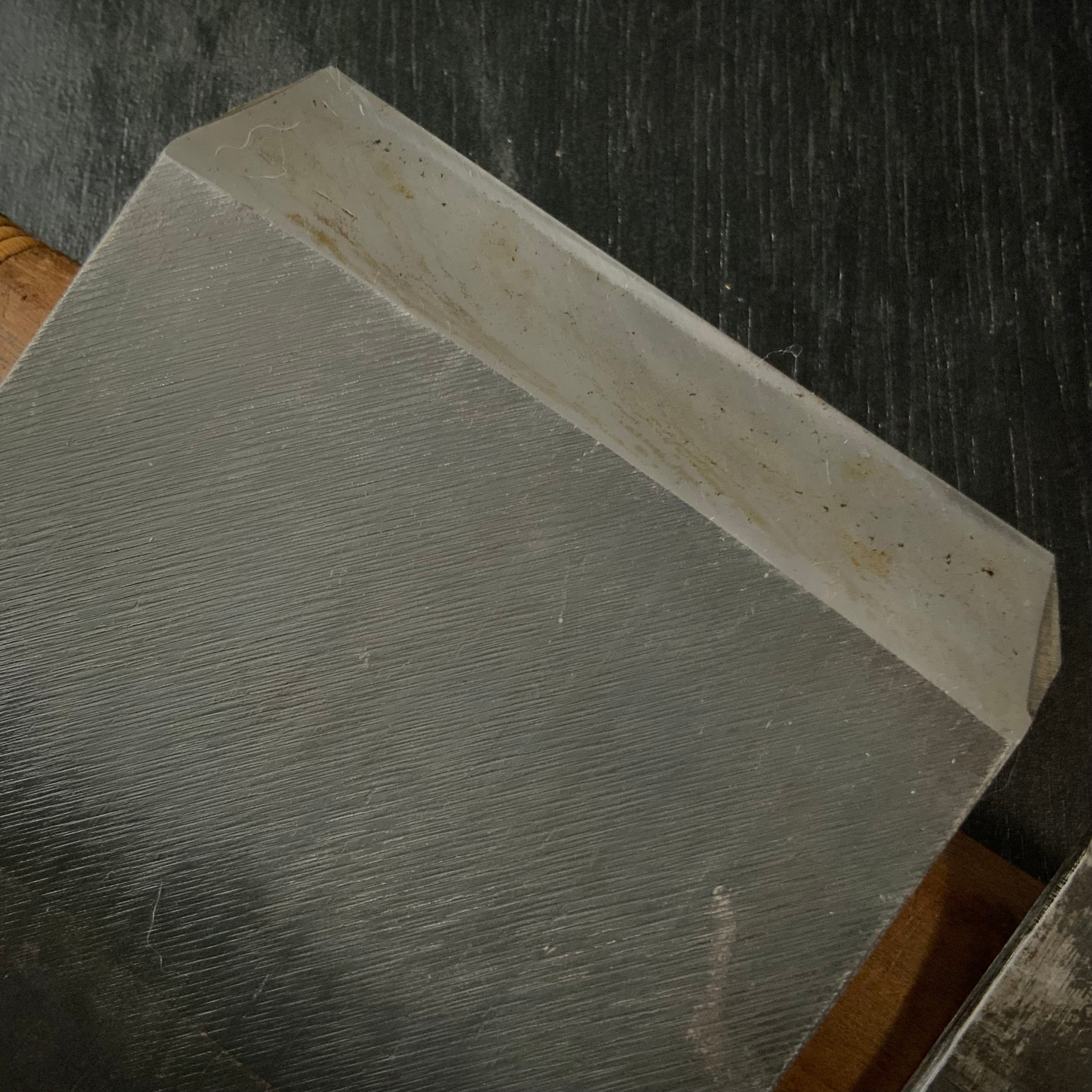 Iwao Palace carpentry used Smoothing Plane 中古品 巌 宮大工使用 仕上鉋 85mm