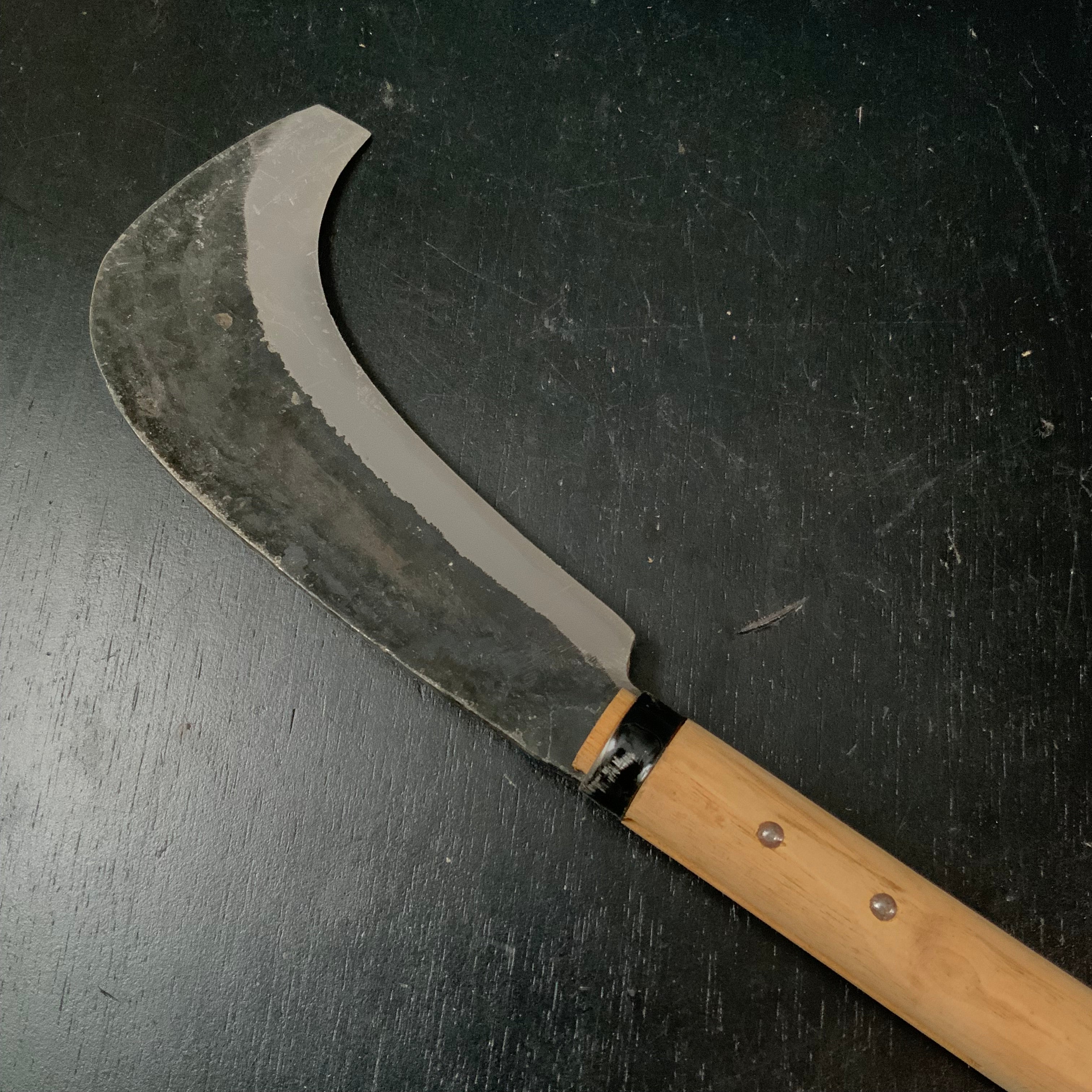 Double-edged hatchet Made by Tosa Uchihamono 土佐打刃物 両刃ツル切りナタ