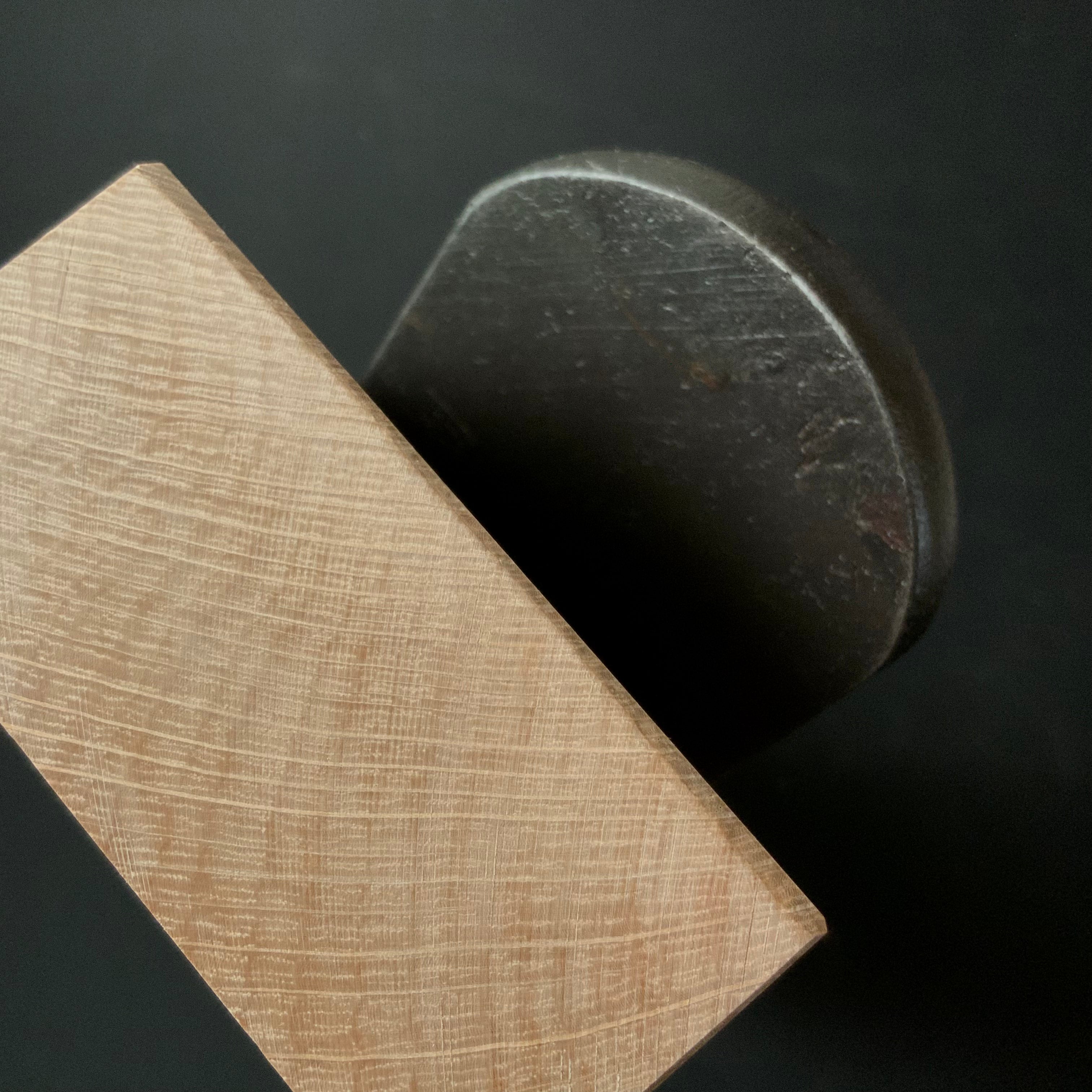 Old stock Yusei Tomonari Smoothing Plane(Kanna) by Yokosaka Masato 掘出し物 横坂正人作 友成 仕上げ鉋 60mm