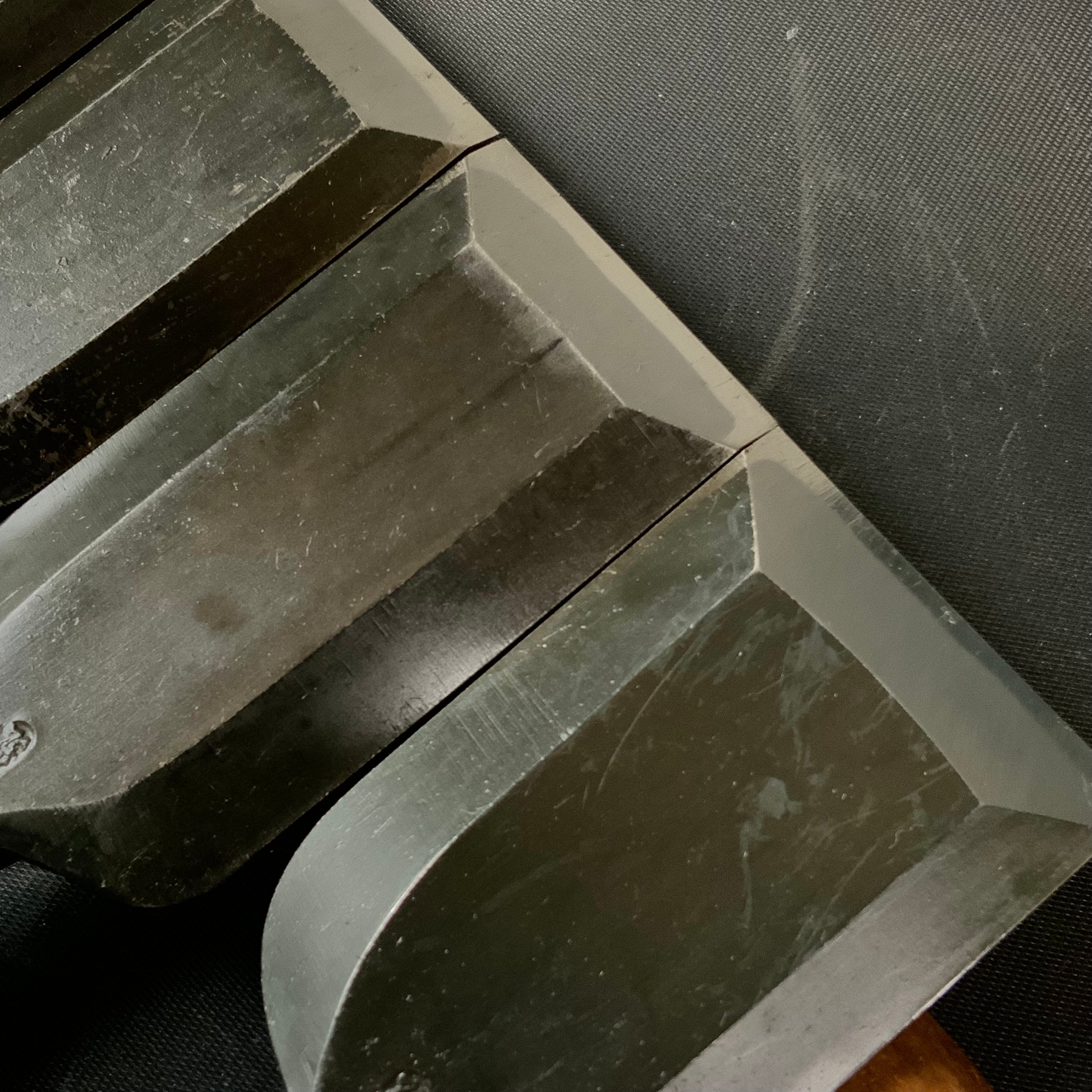 Old Stock Kanehiro Timber chisels 6piece set / 掘り出し物 兼弘 叩鑿 6本組