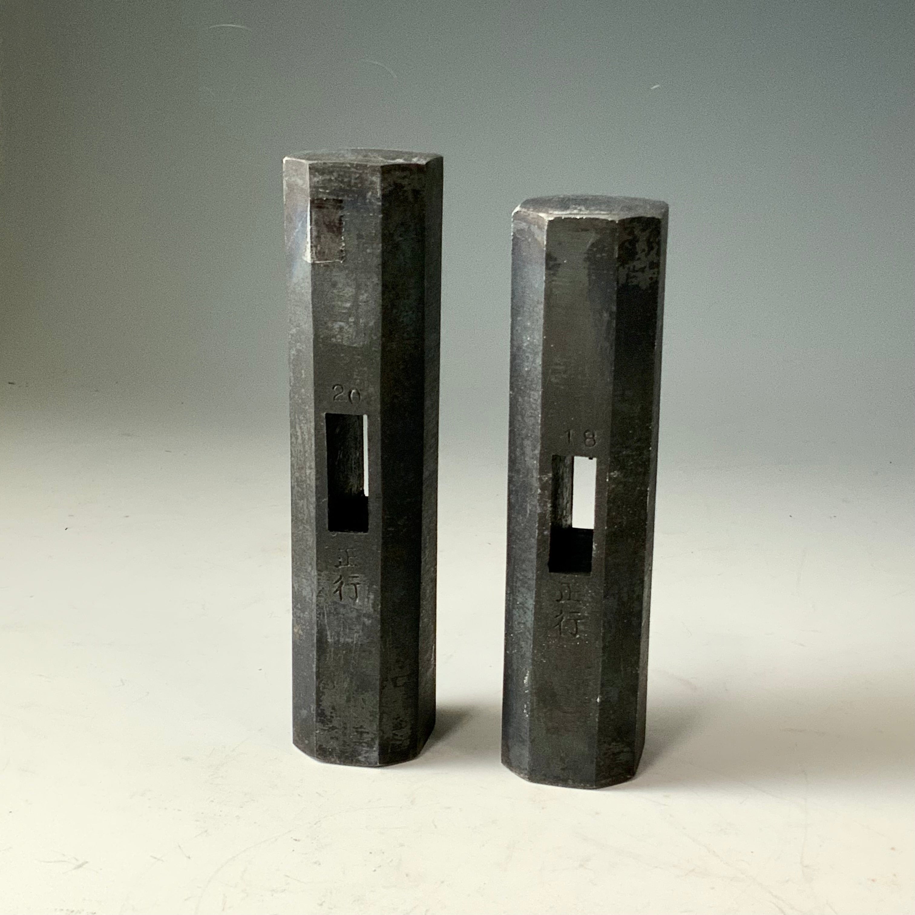 Brand new Masatsura Octagon Hammers Blacksmith finish(no headwear) 正行 八角玄翁 黒仕上 はちまき無し