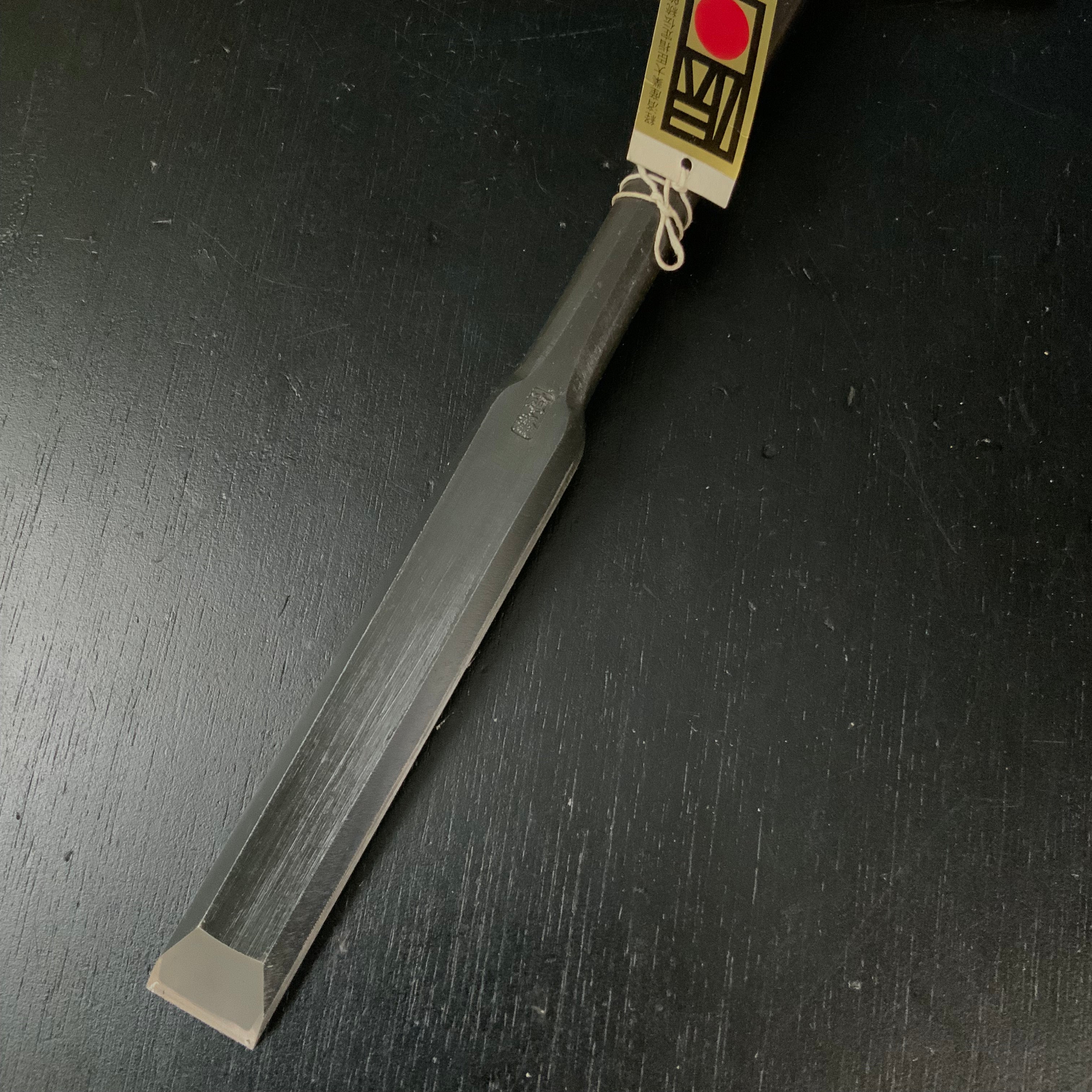 Tasai Slick Chisels (Hontsuki-Nomi) with Japanese white oak 田斎作 面取本突き鑿 白樫柄 24mm