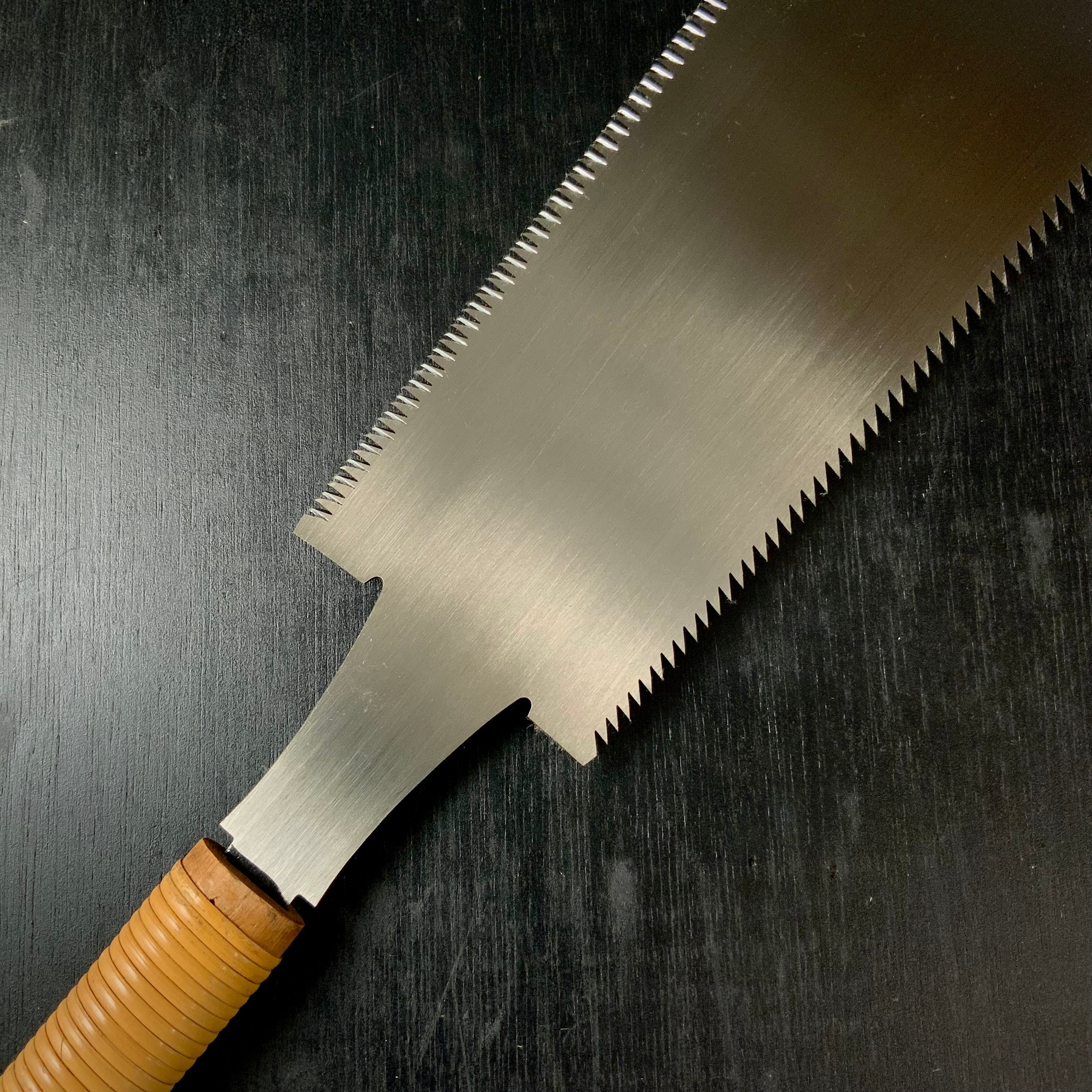 #R54 Double Edge Saw with Eddy Type Handles set by Kurashige 両刃鋸 270mm