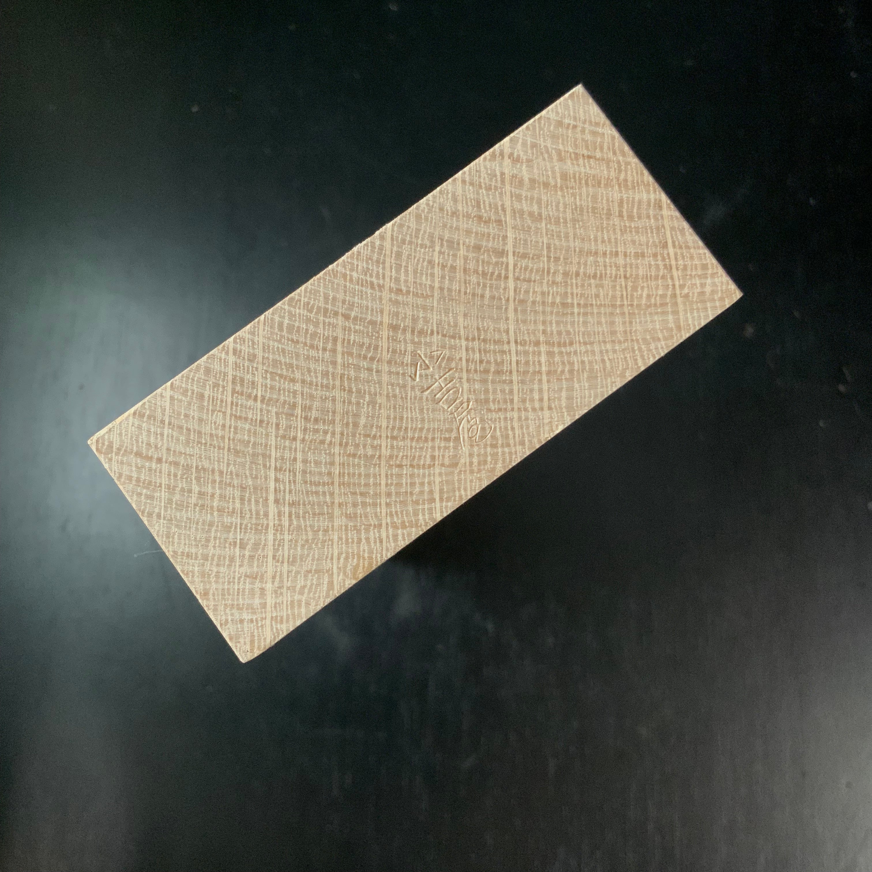 second class goods Hironobu Smoothing Plane (Kanna) by Ishido Master 石堂輝秀作 博信 矢羽根鉋 仕上げ鉋 65mm