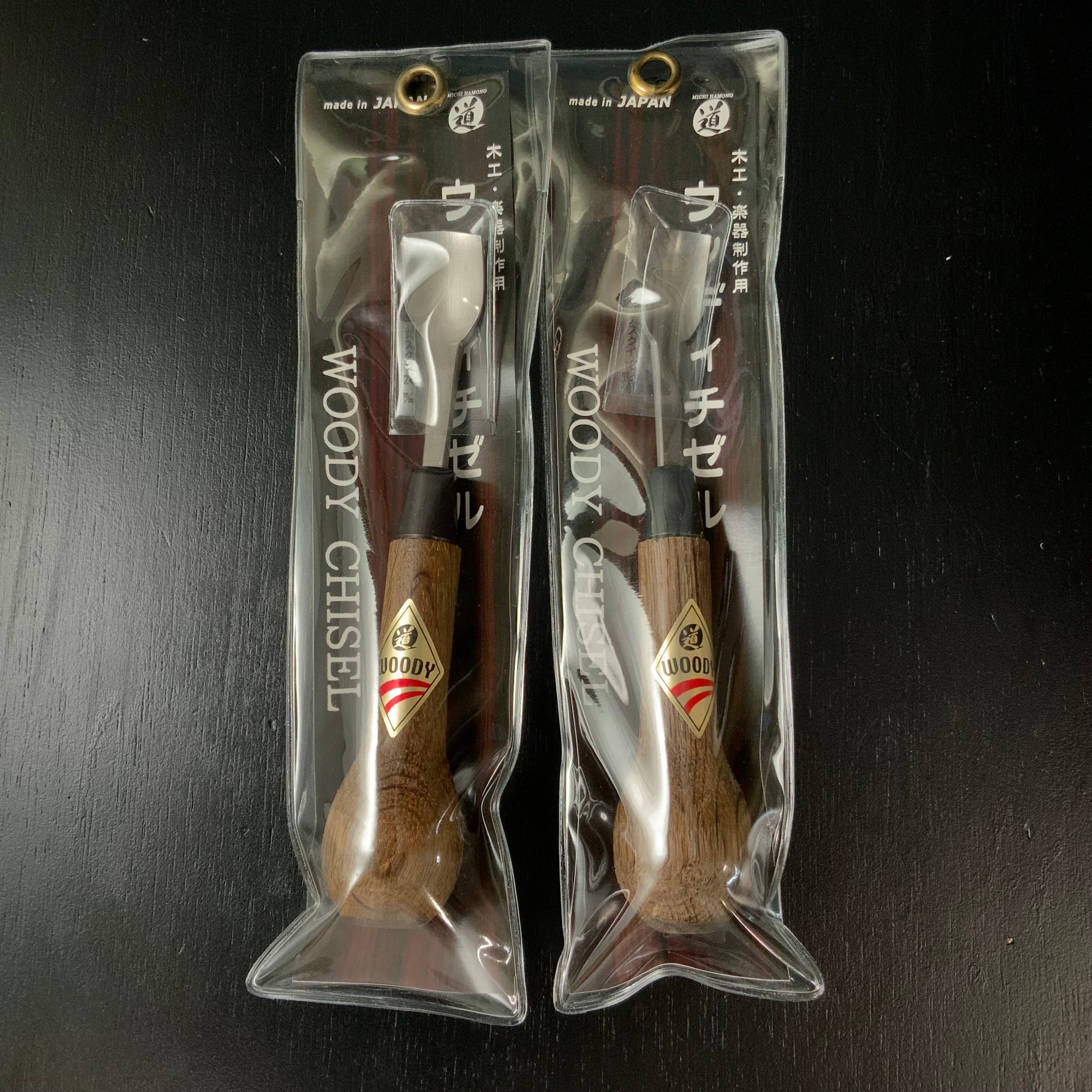 Heijoshin Michi Woody chisel Circular Squeak Blade / 平常心 道 ウッディチゼル 丸スクイ