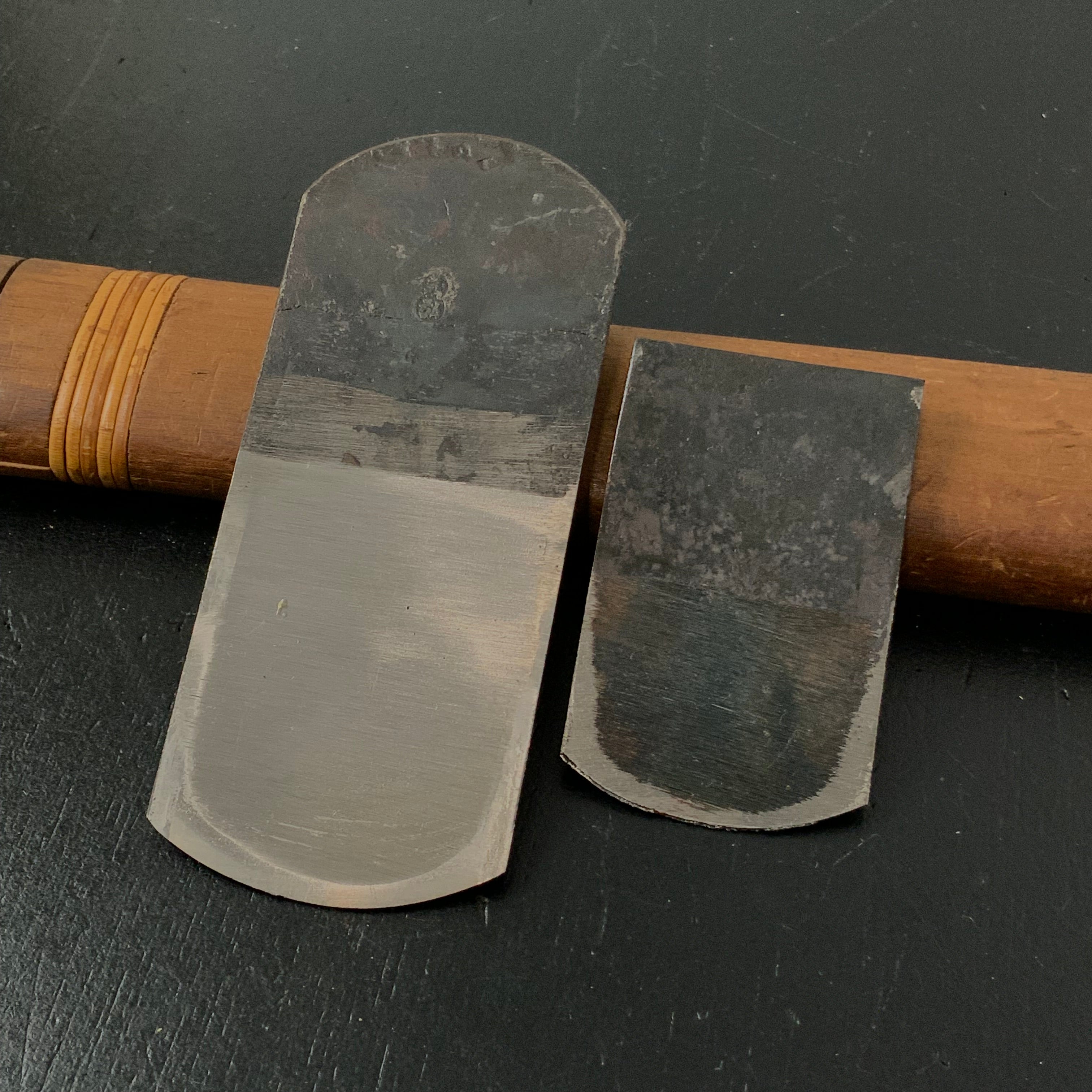 Old stock Small Rounding Plane (Sotomaru Kanna) 掘出し物 外丸鉋 42mm