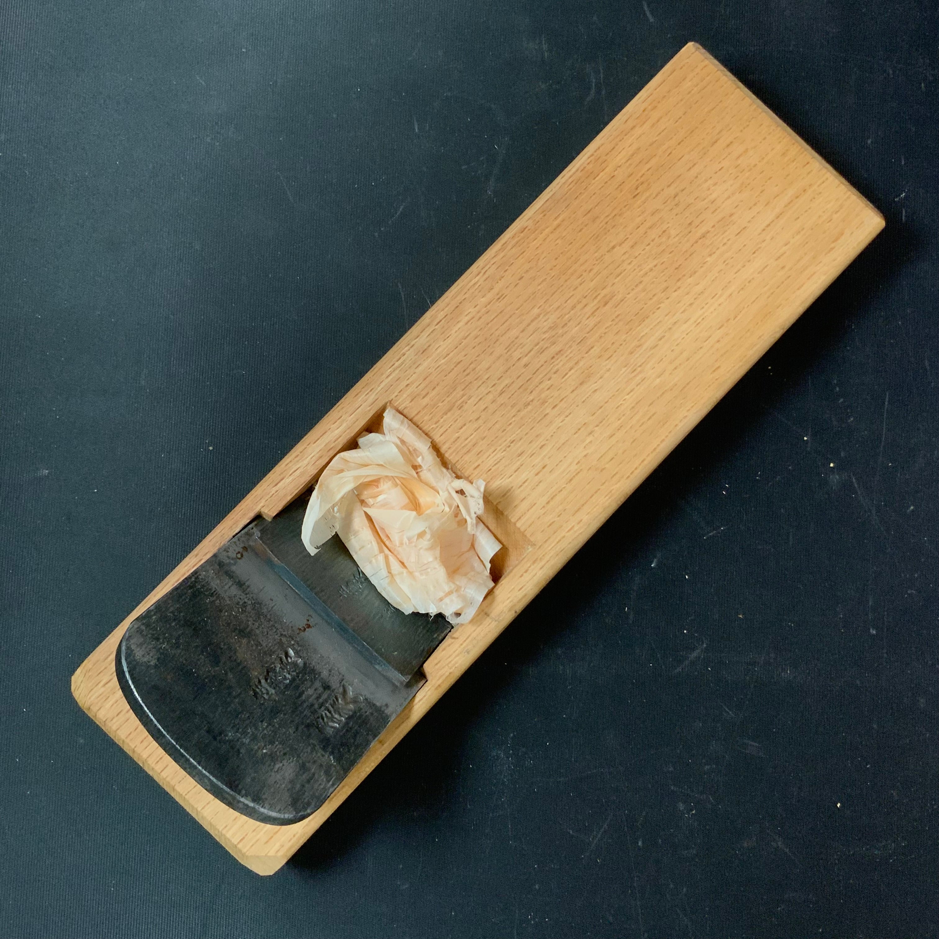 #2 Ready to use! Hidarikanji Smoothing Plane (Kanna) by Tanaka shougo 初心者におすすめ 直ぐ使い 左勘次 田中昭吾作 仕上げ鉋 75mm