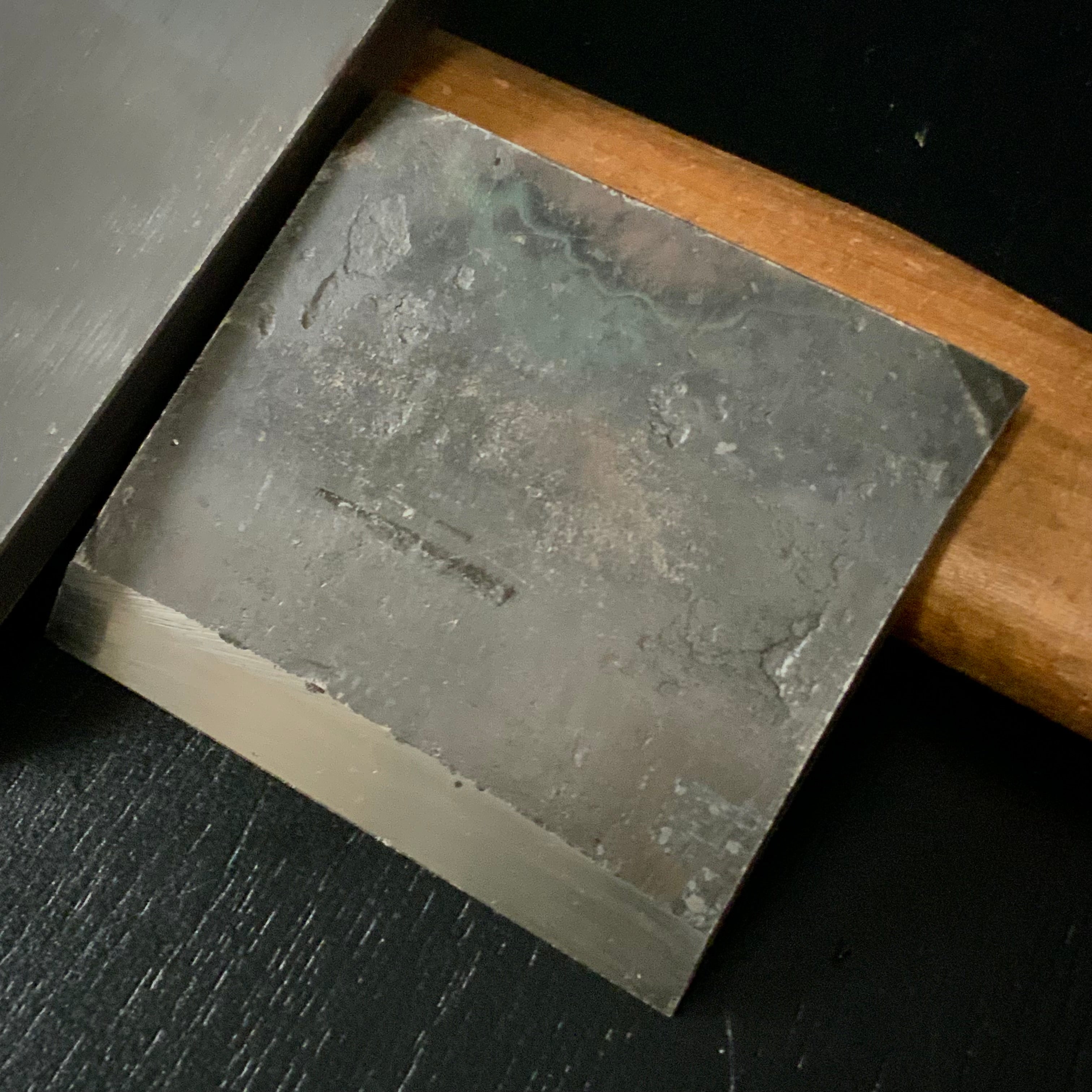 Old stock Hiun Smoothing Plane (Kanna) by Ishido Master 石堂輝秀作 寸ハ 飛雲 労働大臣賞受賞記念鉋(錆あり) 70mm