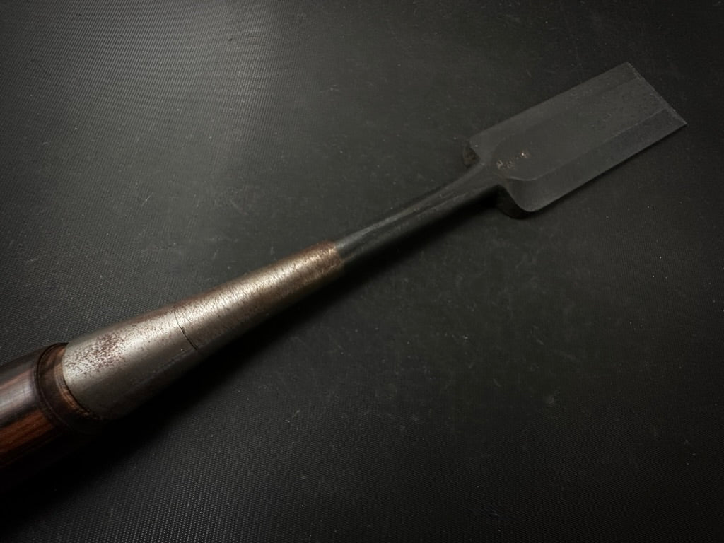 Ouchi Slick Chisels set (Ootsuki-nomi, Hontsuki-Nomi) by Ouchi 4th generation 四代目大内俊明作 宗家大内 本突き組鑿 48,24mm