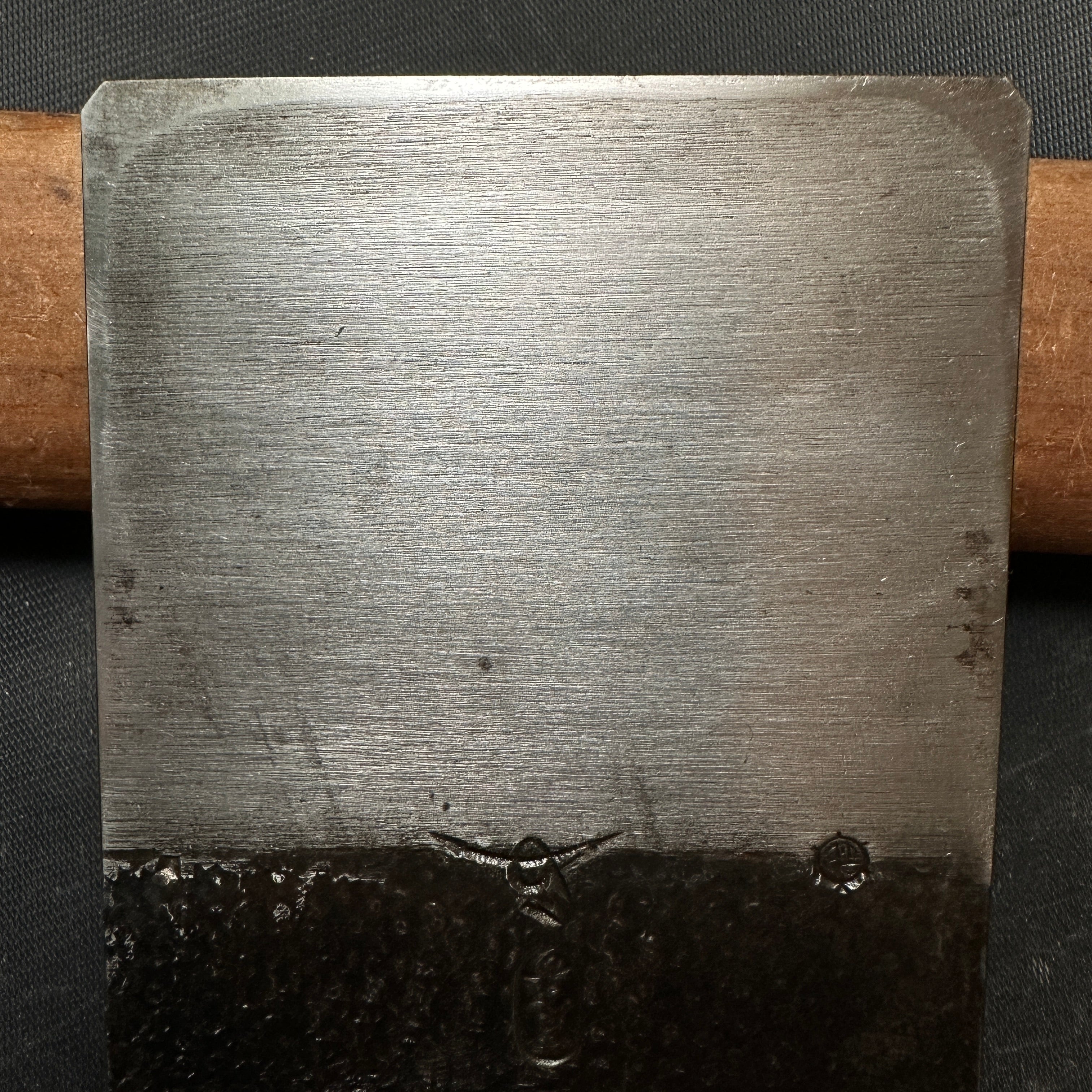 Old stock #2 Kanju Smoothing Plane by Chiyotsuru Nobukuni 掘出し物 三代目千代鶴作 寬寿 仕上げ鉋 70mm No.43461