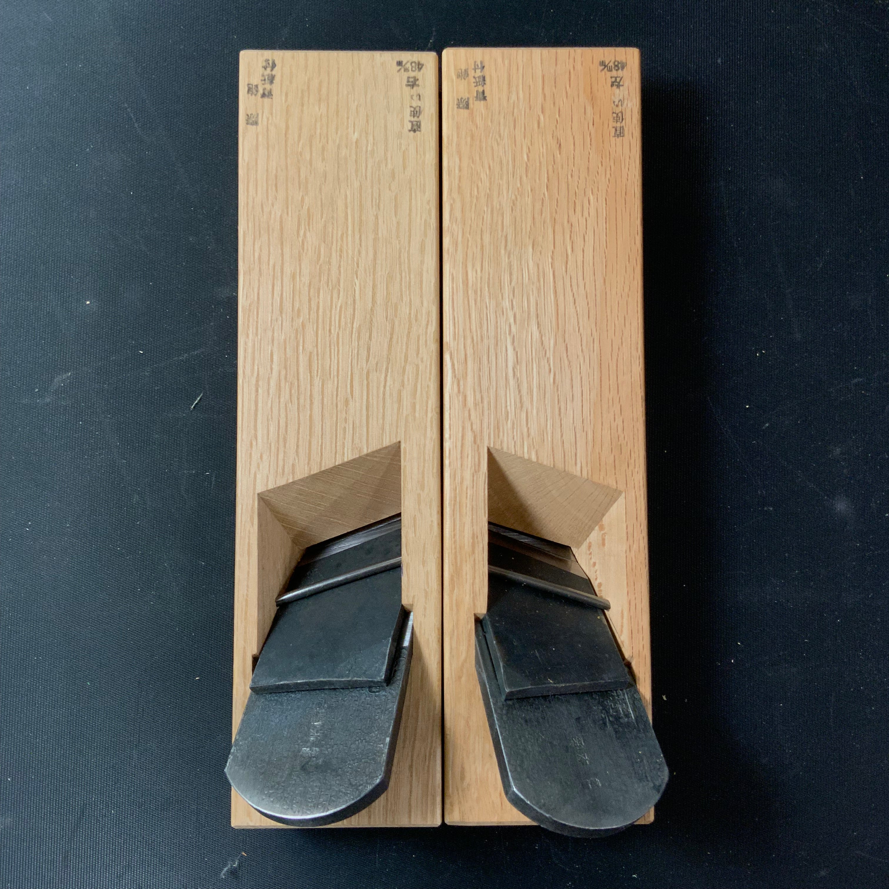 Ready to use Kuniaki Rabbet Plane ( Kiwa Kanna) with Blue steel 國明 際鉋 青紙鋼 48mm