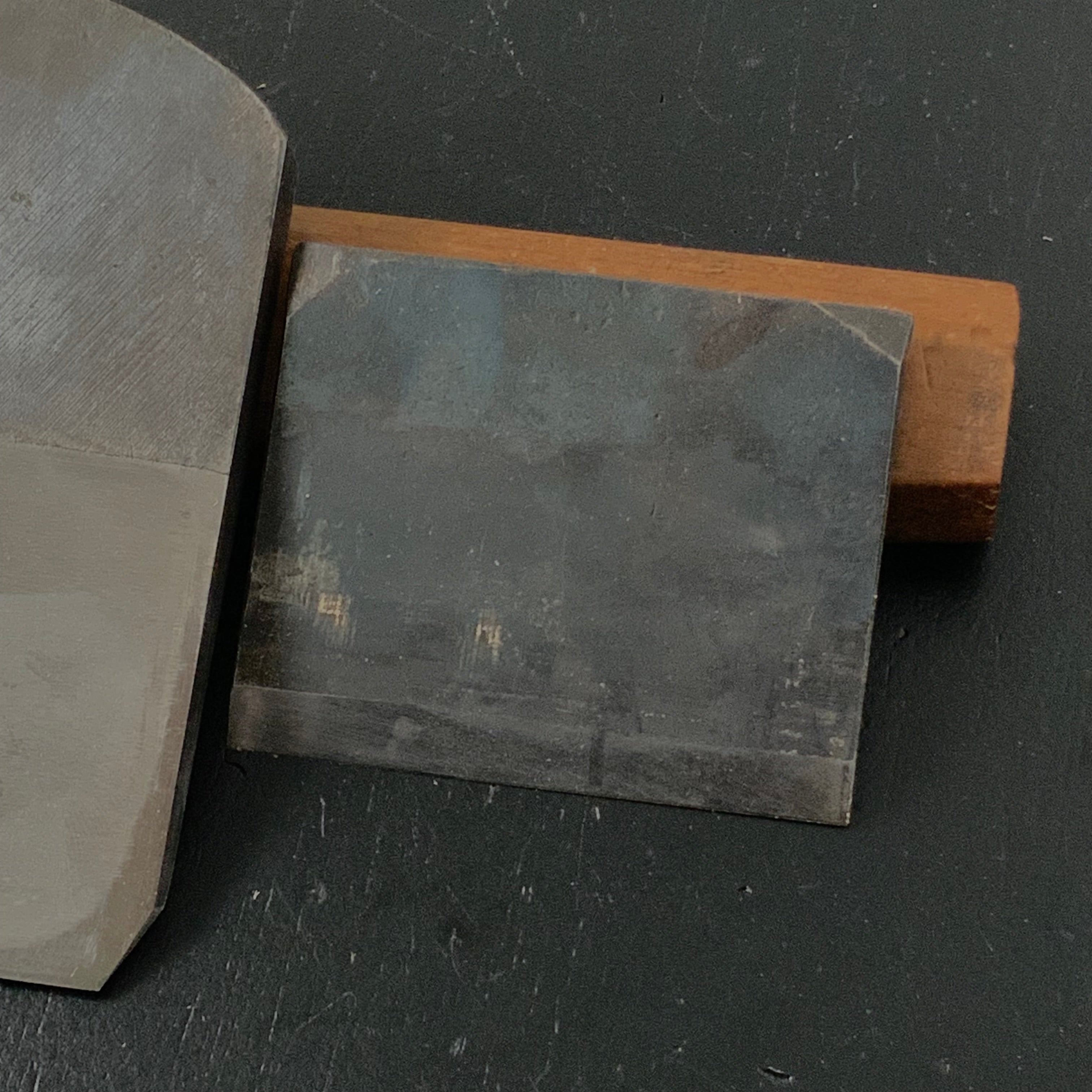 Old stock Azuma-Tenji Long body Plane (Nagadai-Kanna) with Red Oak dai 掘出し物 東伝次 石橋藤七作 長台鉋 赤樫台 65mm