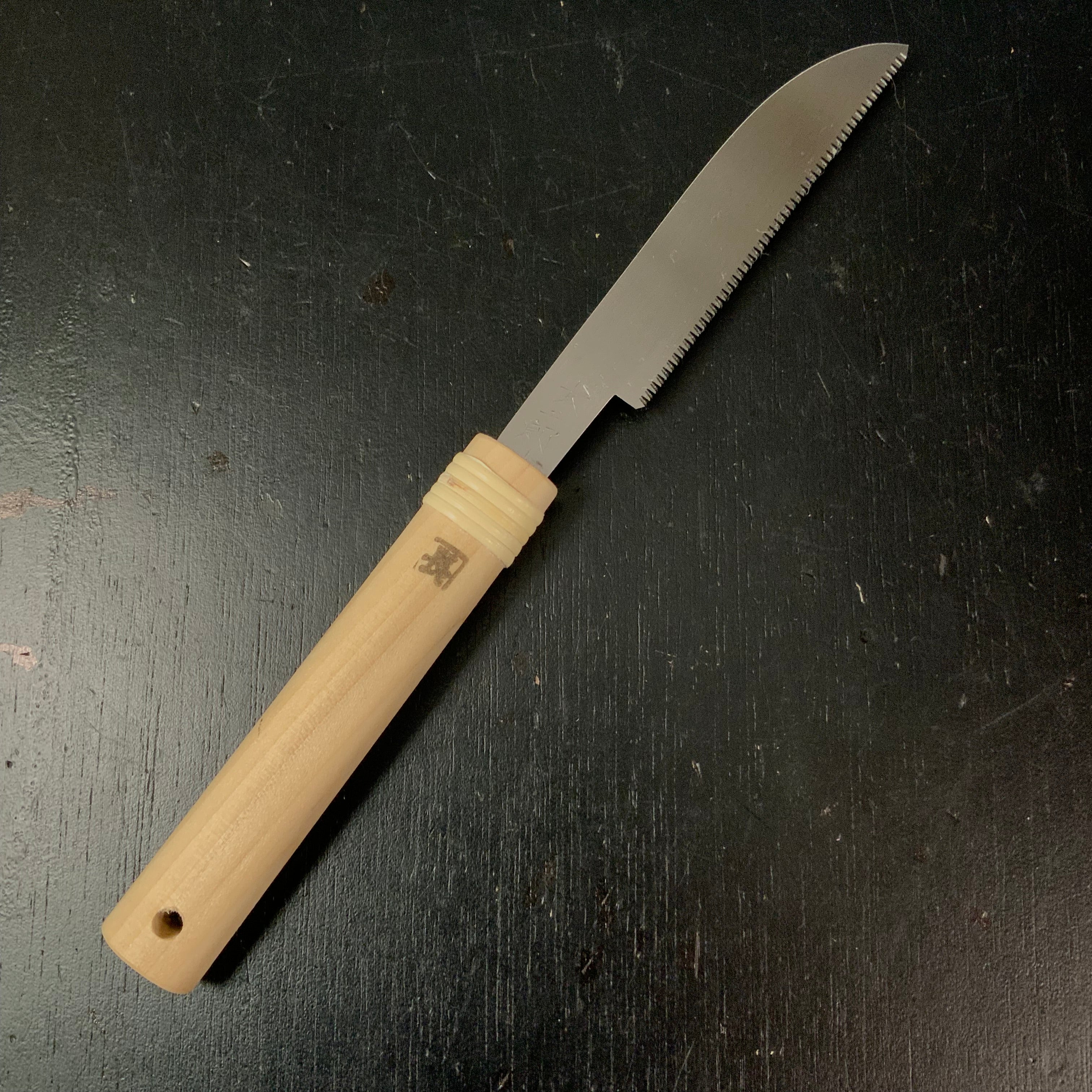 Ready to use Chojiro Violin Saw Single Edge cross cut 長二郎 目立て済み バイオリン鋸 横挽 105mm