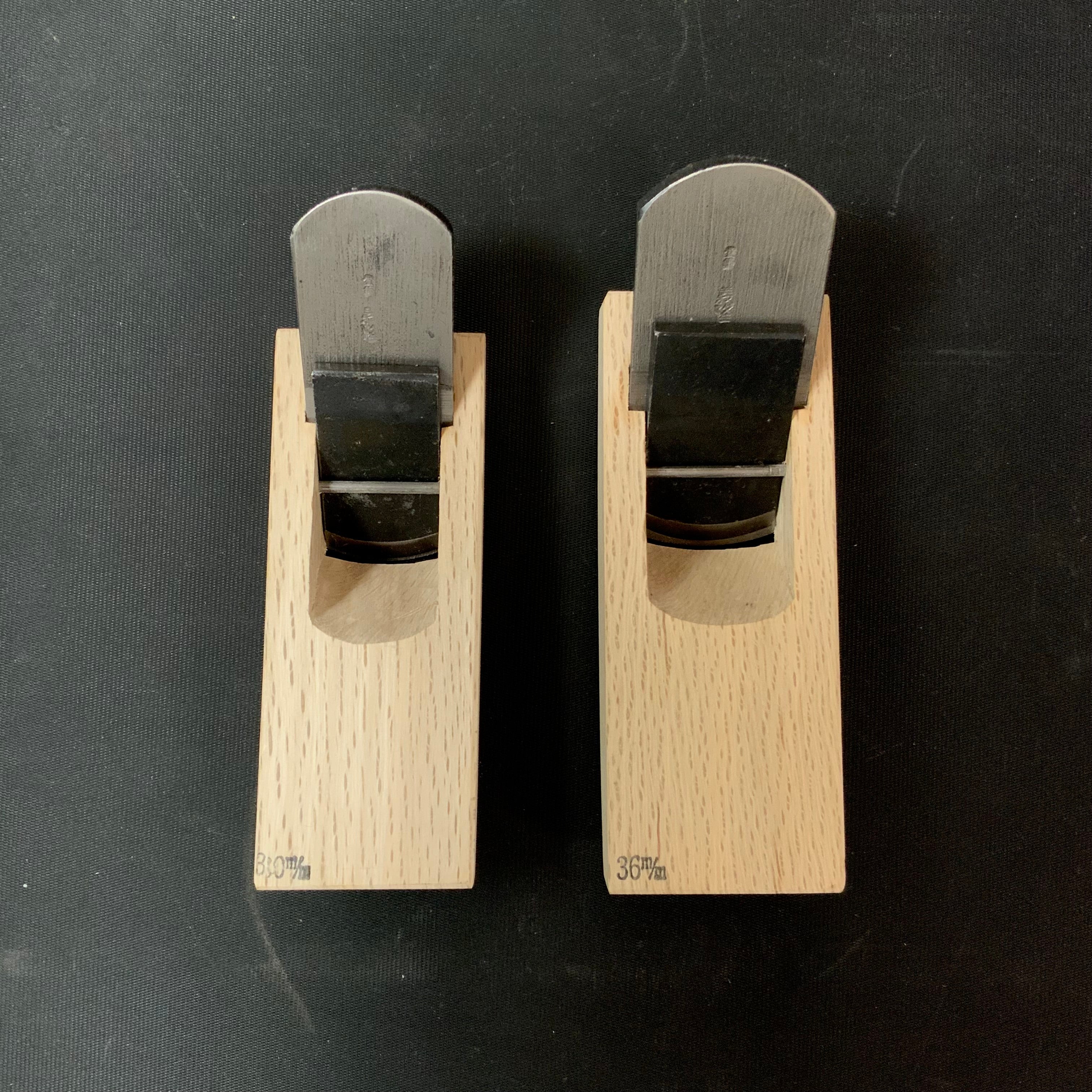 #2 Yoshitaka Mini Spoon bottom plane (Shihosori-Kanna) with white steel 義隆 豆四方反鉋 36,30mm