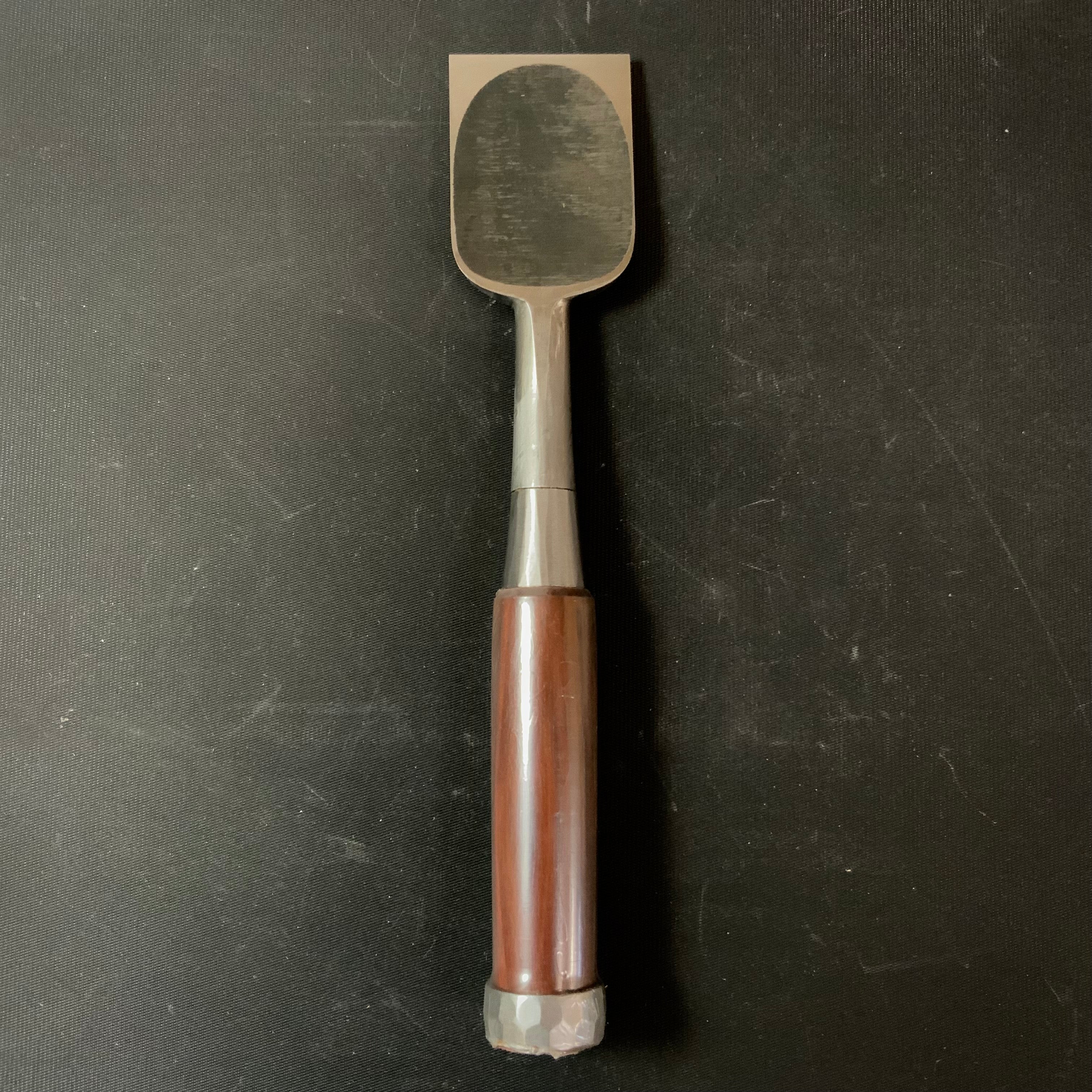 Tasai Mokume Special Bench chisels / 田斎作 木目 追入鑿 紫檀柄 42mm