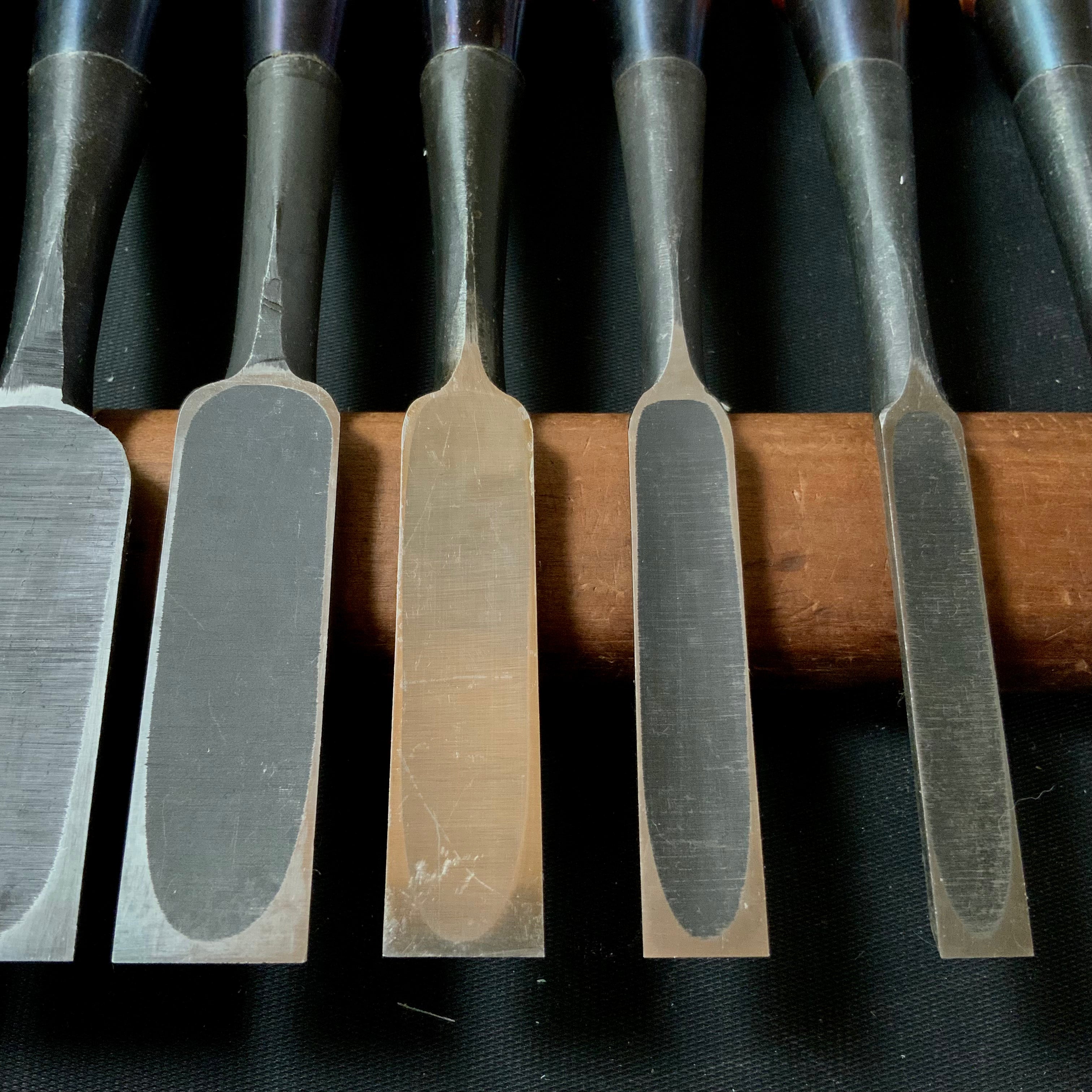 #M146 Mixed set for beginner Bench chisels set バラ鑿合わせ 初心者におすすめ 追入組鑿