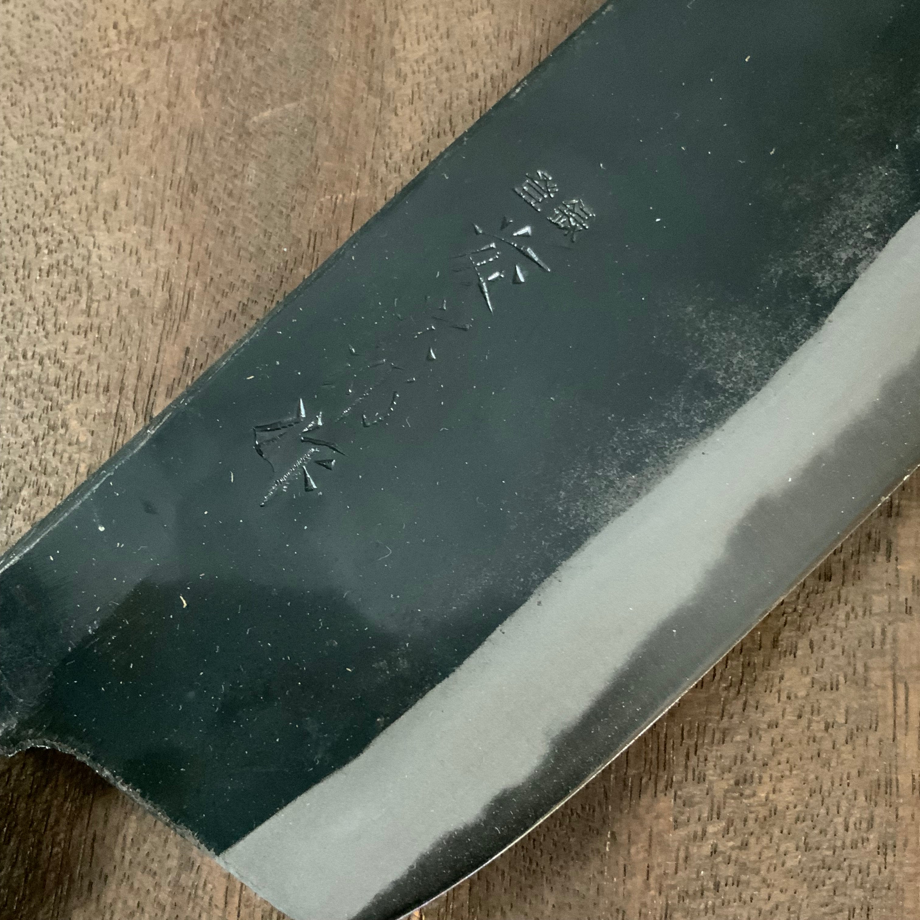 Tojiro Nakiri Bocho with white steel / 藤次郎 菜切包丁 白紙鋼 150mm