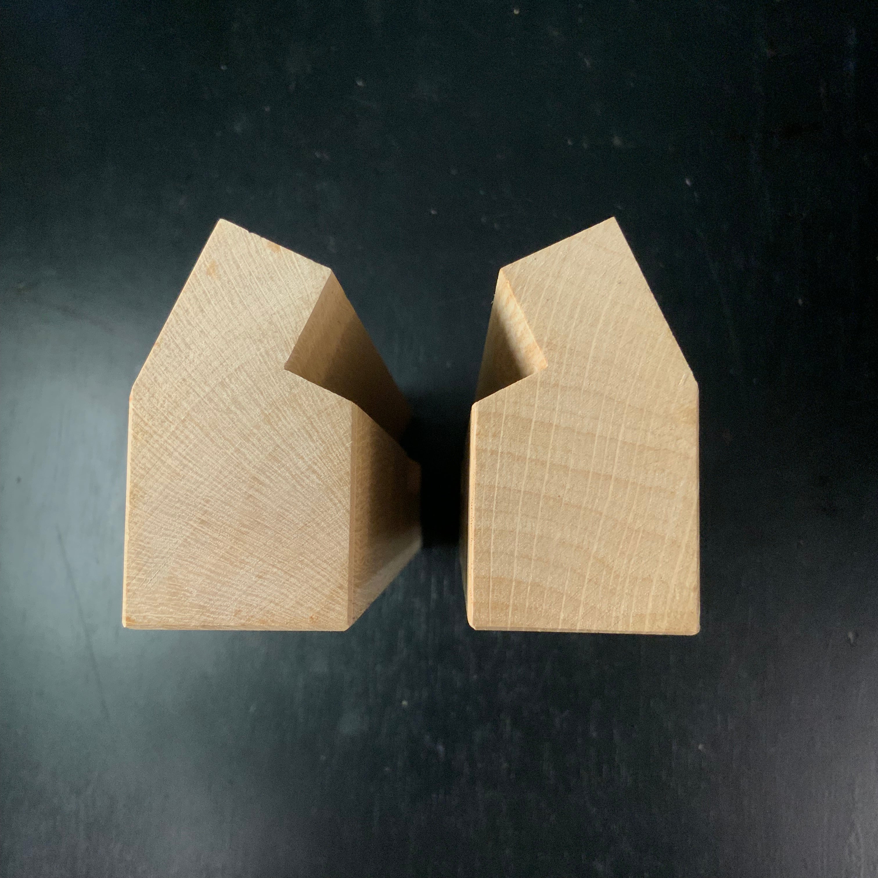 Old stock Kunikei Side Rabbet Planes Set with blue steel 掘出し物 国慶 合脇取鉋 左右 Aiwakitori kanna