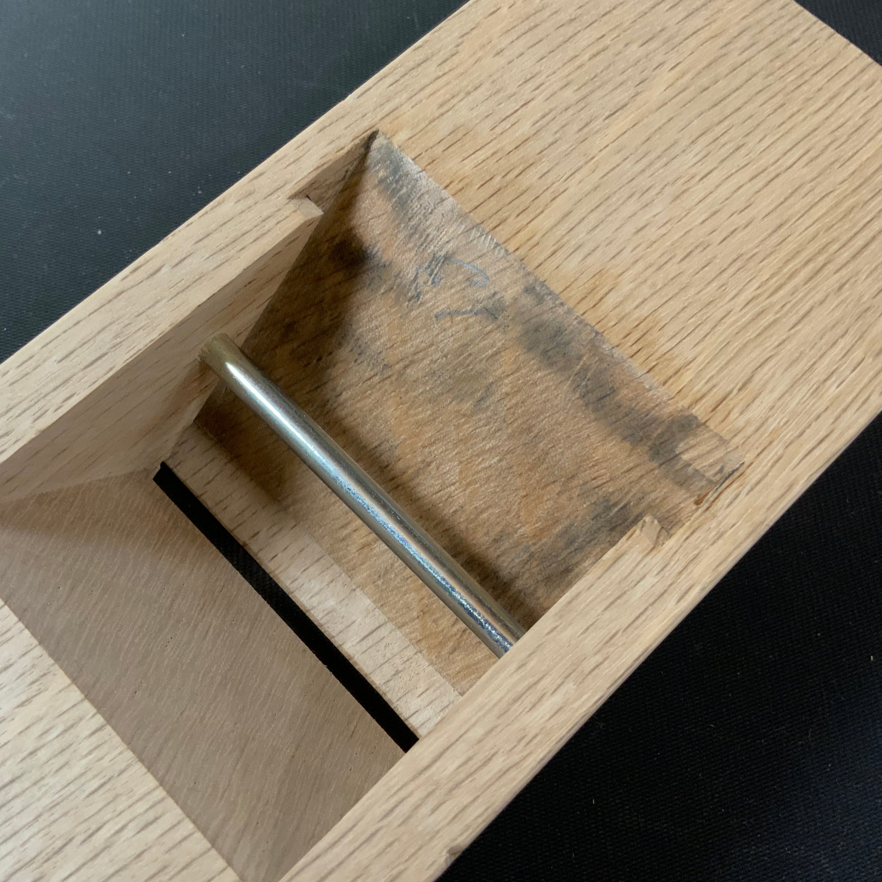 Old stock Yabane Smoothing Plane (Kanna) by Ishido Master 石堂輝秀作 志 矢羽根鉋 仕上げ鉋 65mm