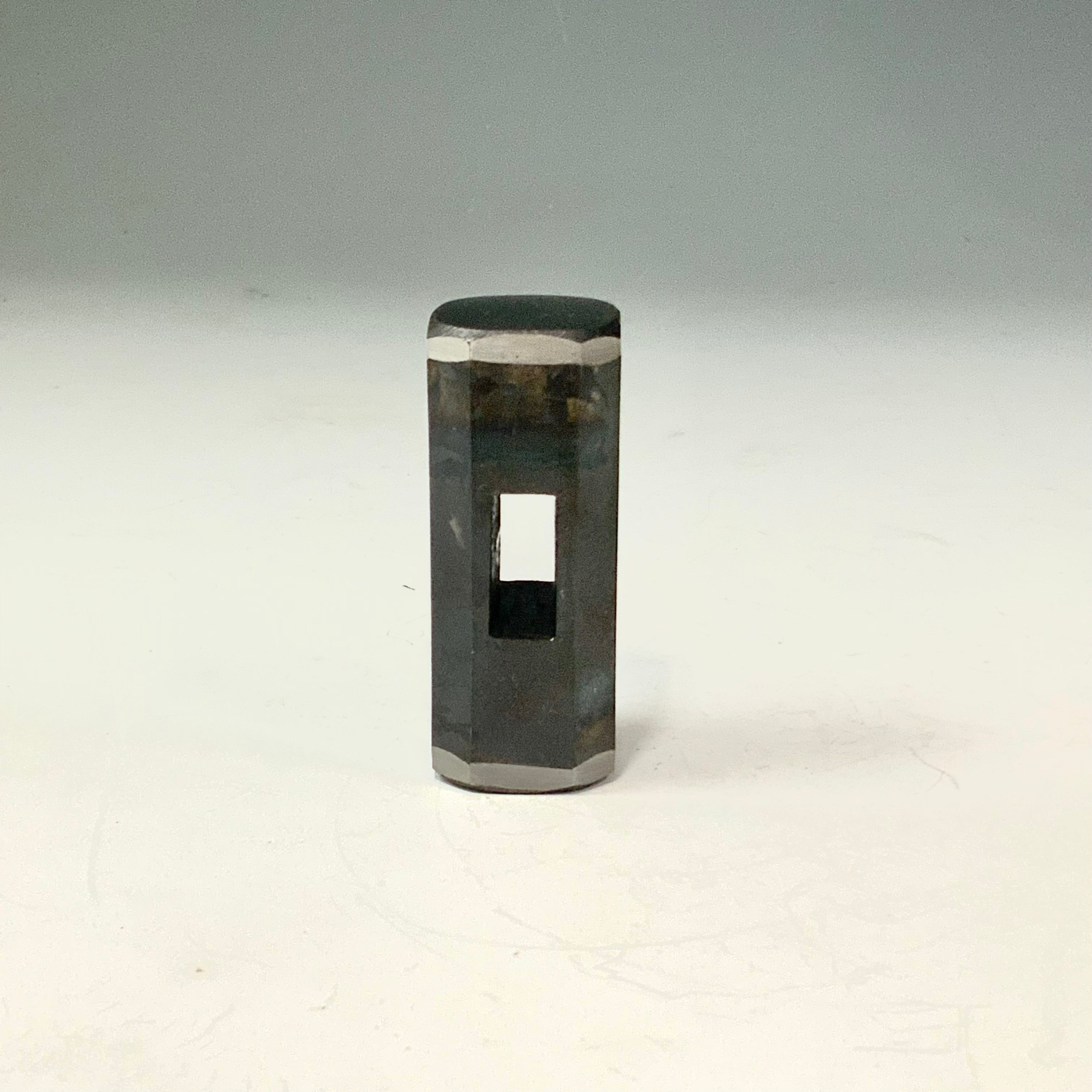 Old stock Suiheiya Octagon Hammers Blacksmith finish made by Masatsura 掘出し物 正行作 水平屋銘 八角玄翁 ヤスリ黒仕上 225g