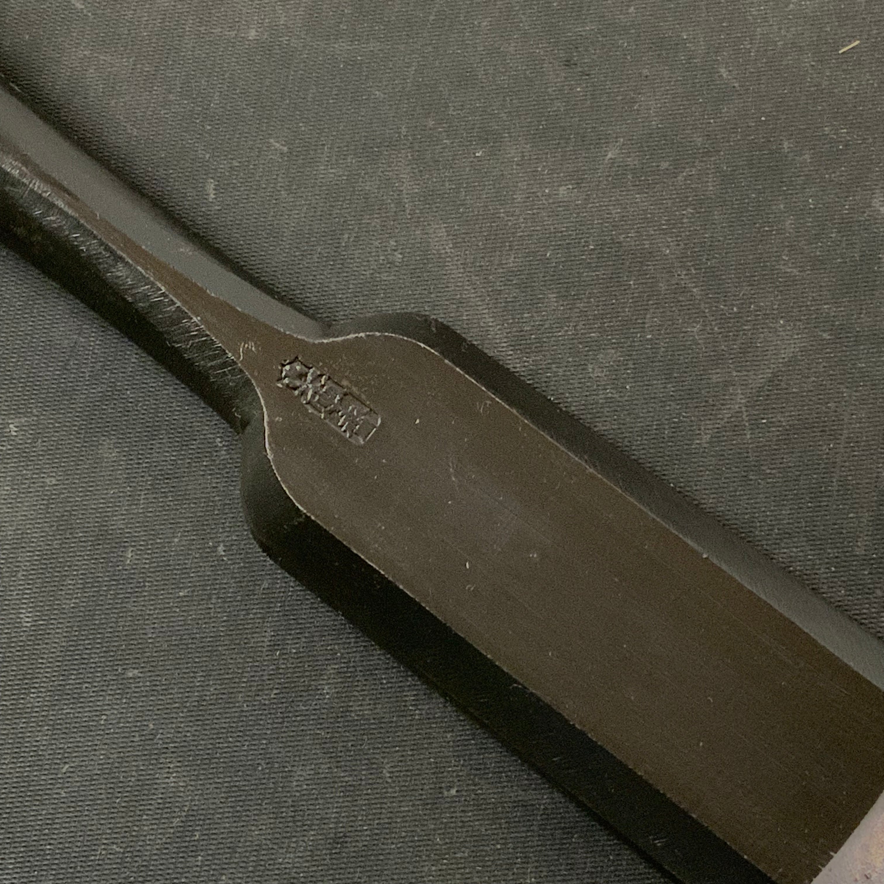 Tasai Timber chisels (Tatakinomi) with blue steel 田斎 黒仕上げ 叩鑿 36mm