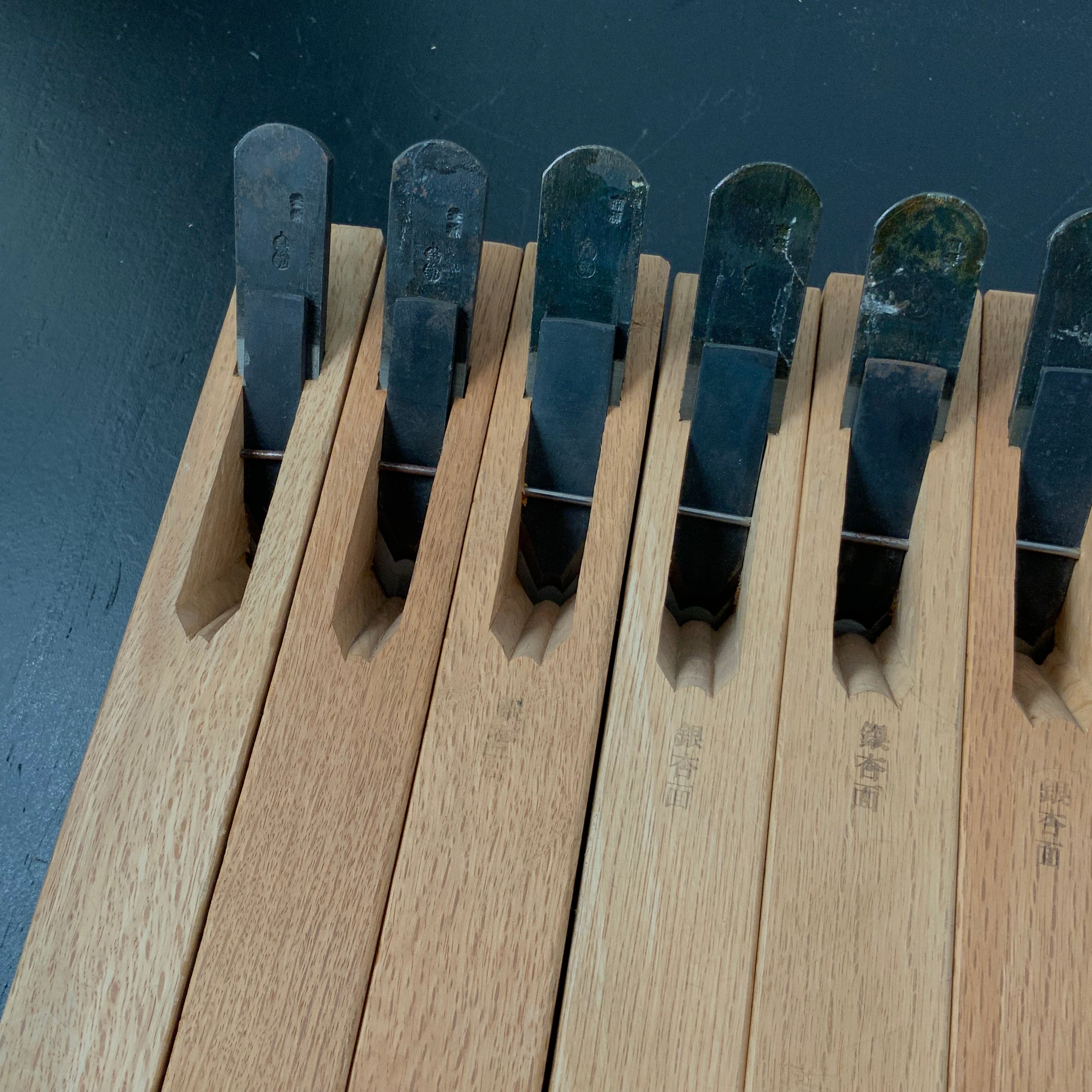 Old stock Traditional Chamfer Plane Ginnanmen 掘出し物 面取鉋 銀杏面