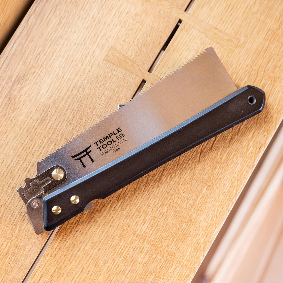 Temple Tool The Folding Ryoba Saw 240mm テンプルツール 折込式両刃鋸