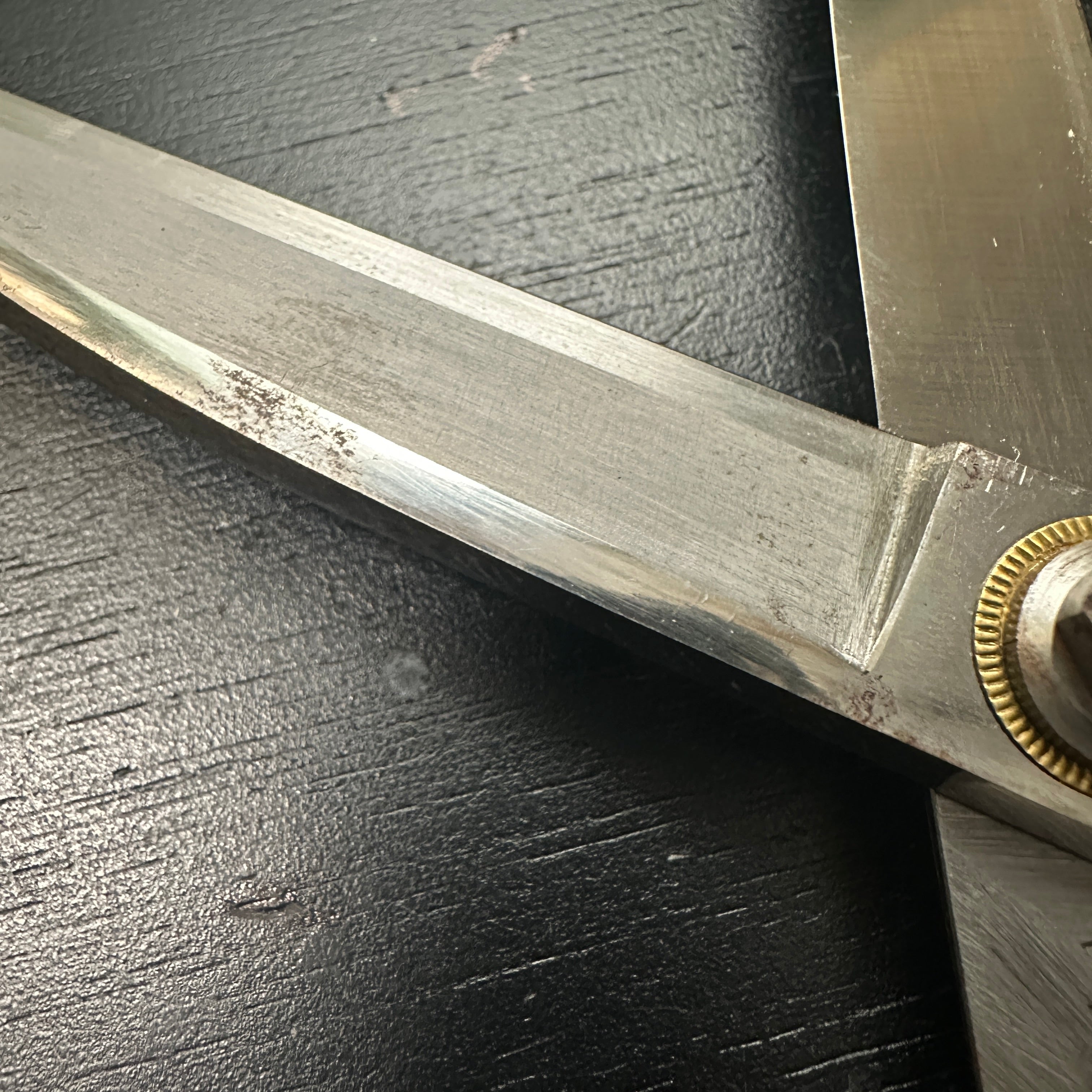 Old stock Chotaro Tailor's Shears Tobasami 掘出し物 長太郎 東鋏 布切り鋏 260mm