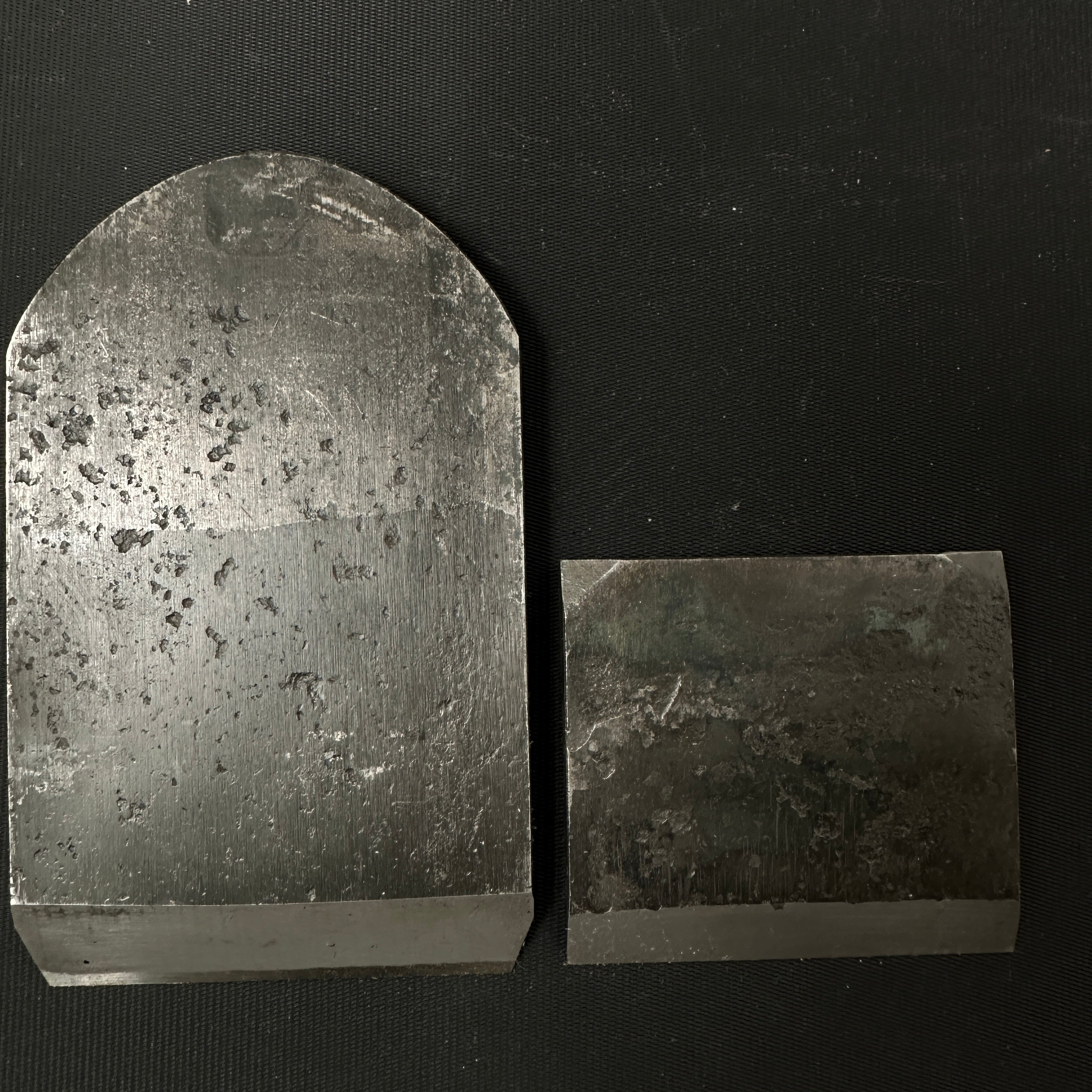 Ginzen Smoothing PlaneBlade(Kanna) by Seisuke Mizuno 水野清介作 特注 銀扇 仕上げ鉋刃 70mm