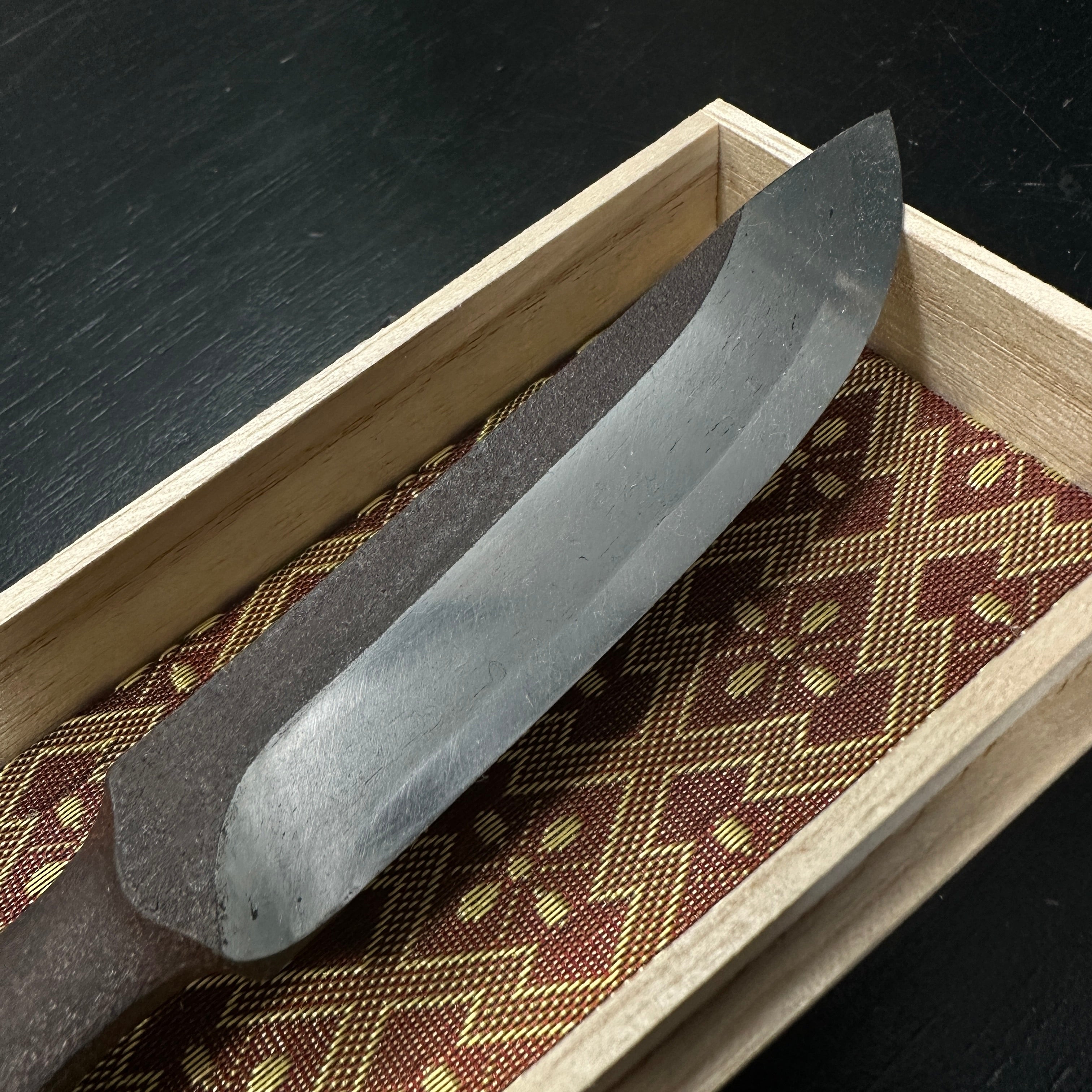 Gamushara Hirotsugu Right hand Kiridashi by Sozen Carving 我武者羅 素全作 切出し小刀 右 21mm