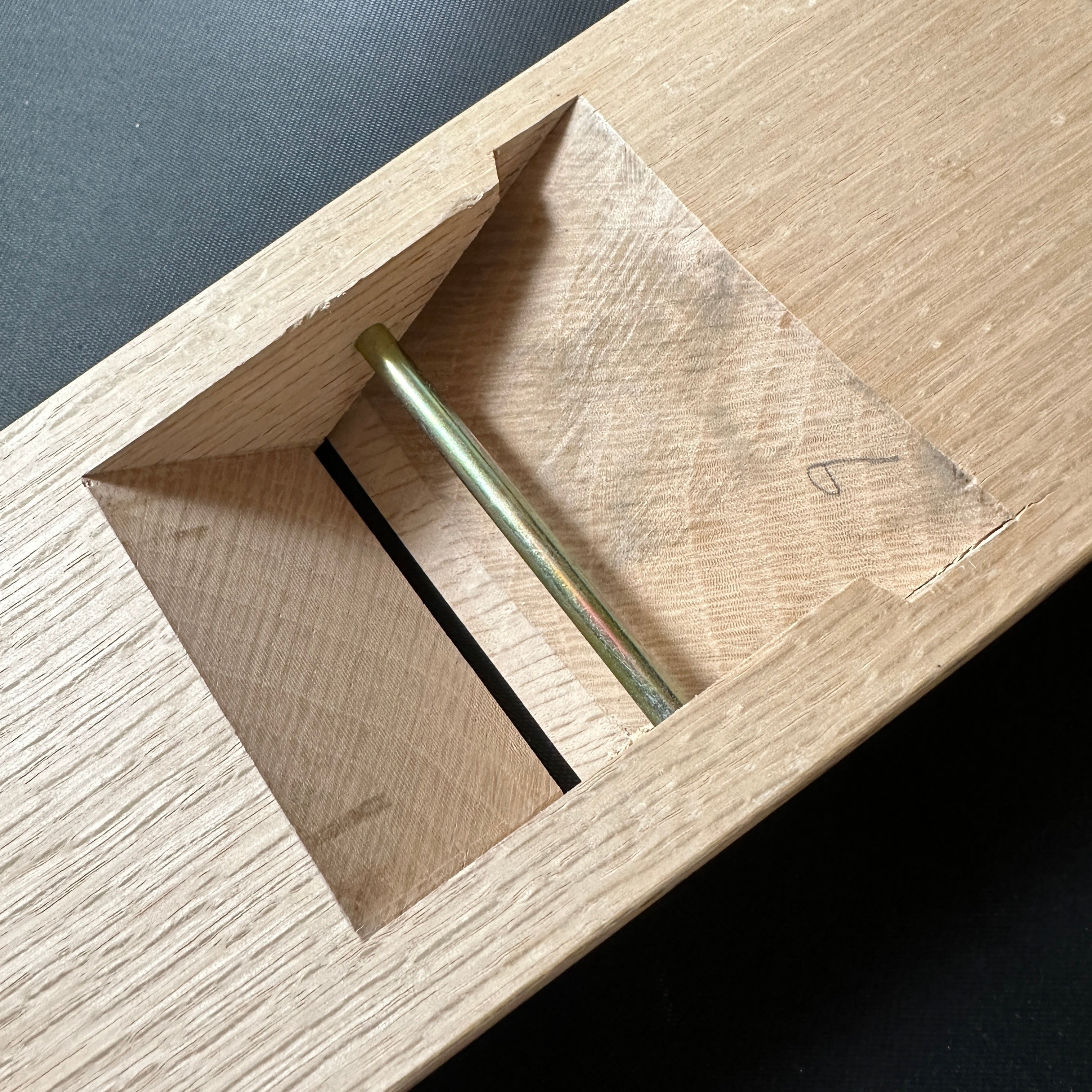 Old stock Chiyoduru Unju Smoothing Plane (Kanna) by Ojima 掘出し物 千代鶴運寿 尾島功大作 仕上げ鉋 70mm