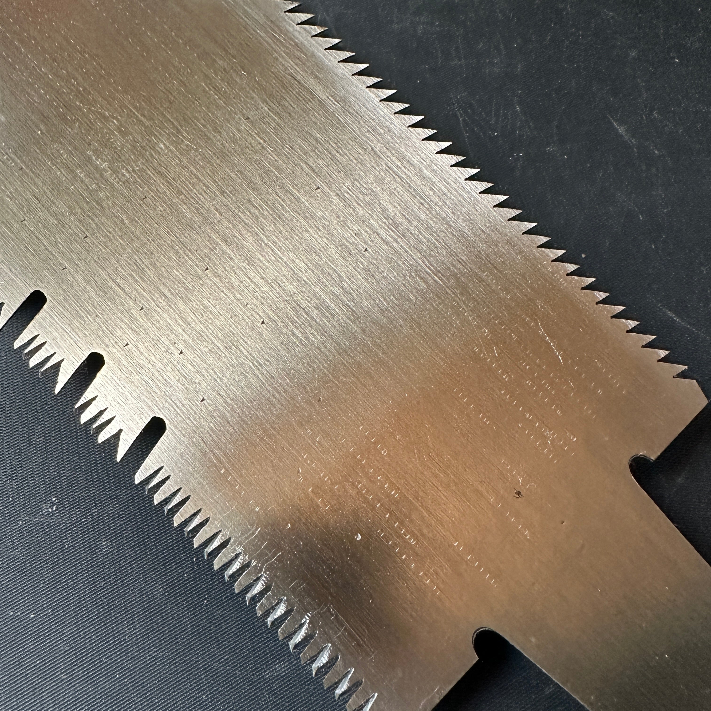 #69 Nagakatsu Double Edge (Ryoba) Saw with Eddy Type Handles For Hard Wood 長勝鋸 両刃鋸 渦巻き柄 広葉材用 270mm