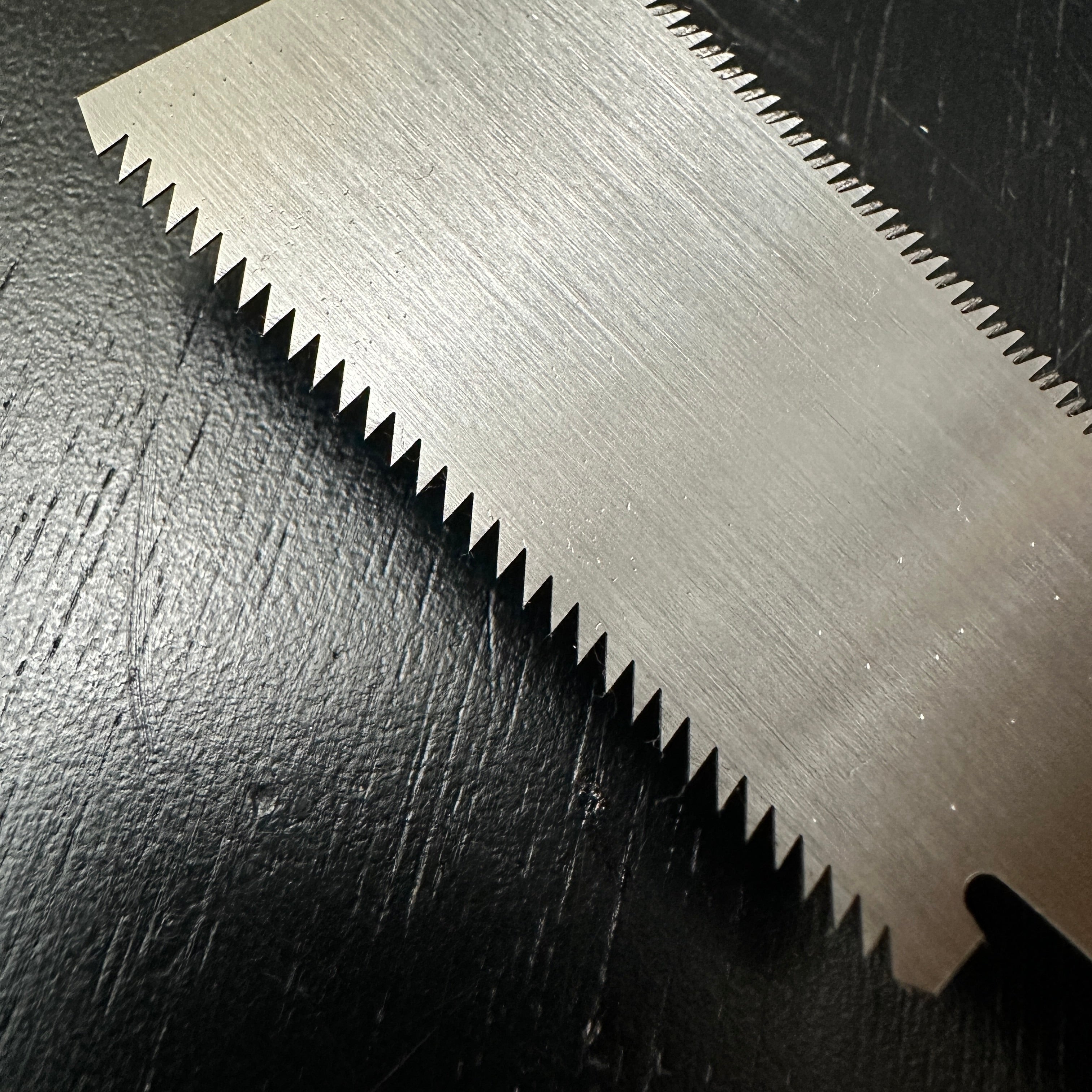 Ready to use Chojiro Mini Japanese Double Edge (Ryoba) Saw 長二郎 目立て済み ミニ両刃鋸 縦横挽き 60mm