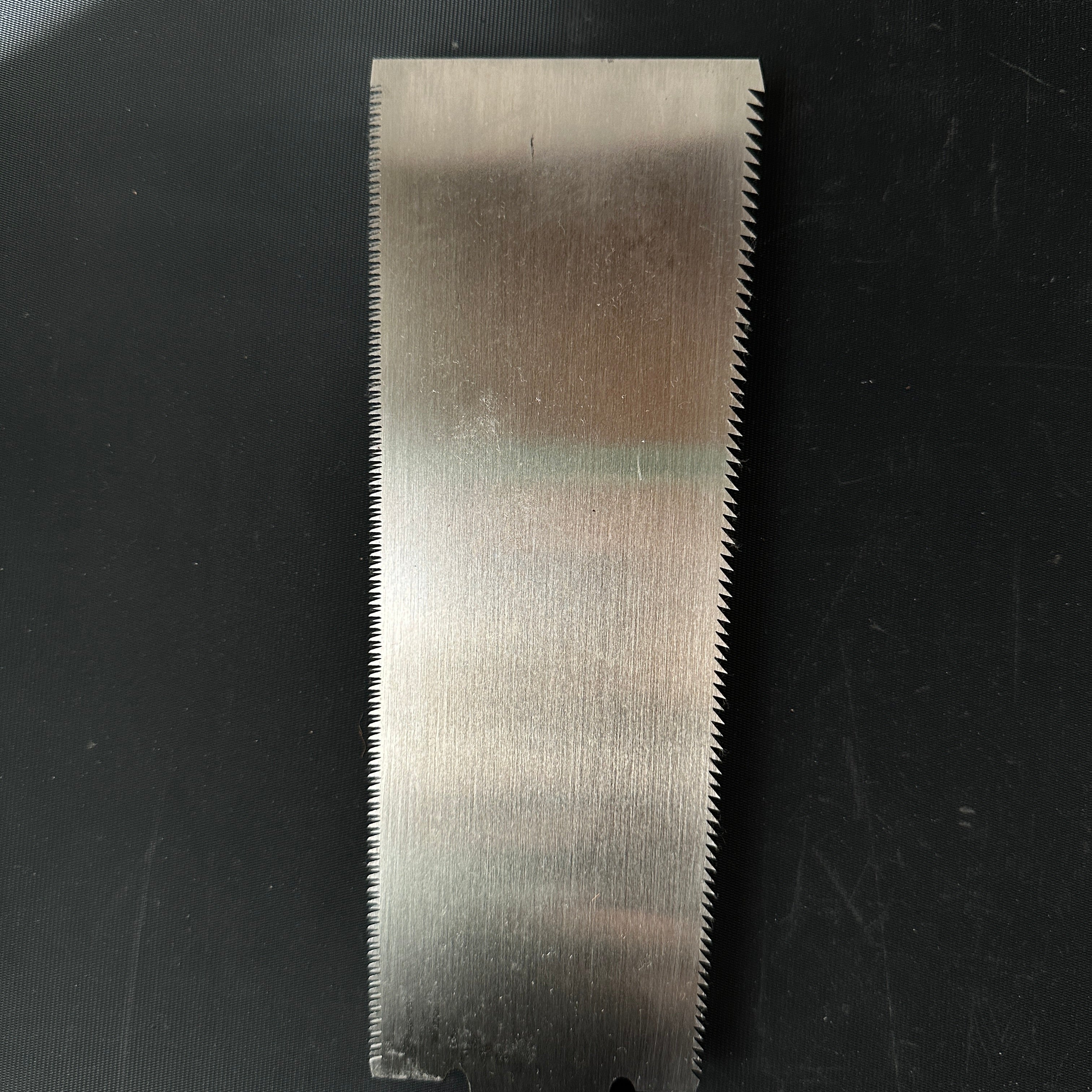 #R29 Ready to use! Old stock Double Edge Saw with Eddy Type Handles set by Kurashige 直ぐ使い 倉重栄助 目立 渦巻き柄 両刃鋸 210mm