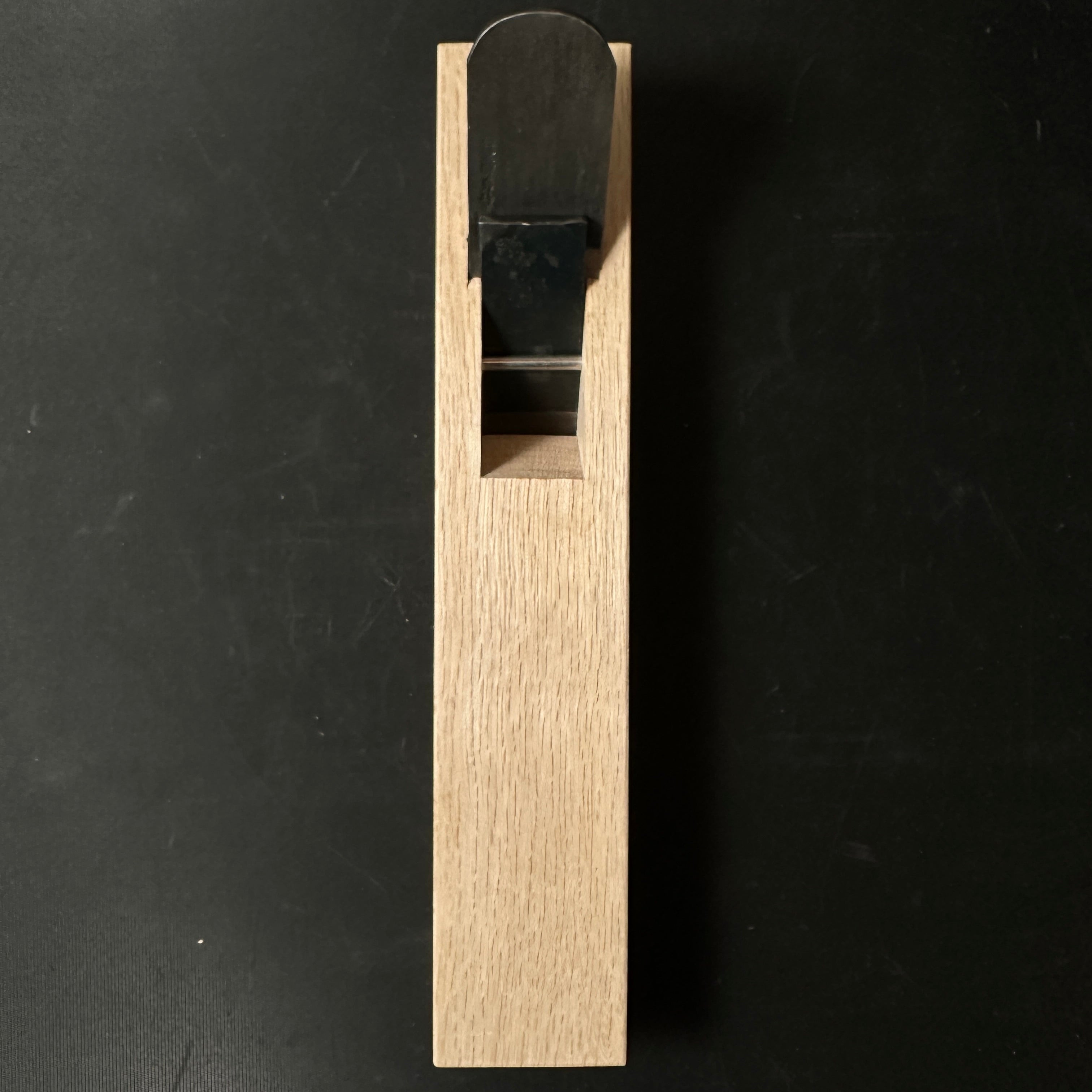 Old stock Yabane Smoothing Plane (Kanna) by Ishido Master 石堂輝秀作 矢羽根鉋 仕上げ鉋 30mm