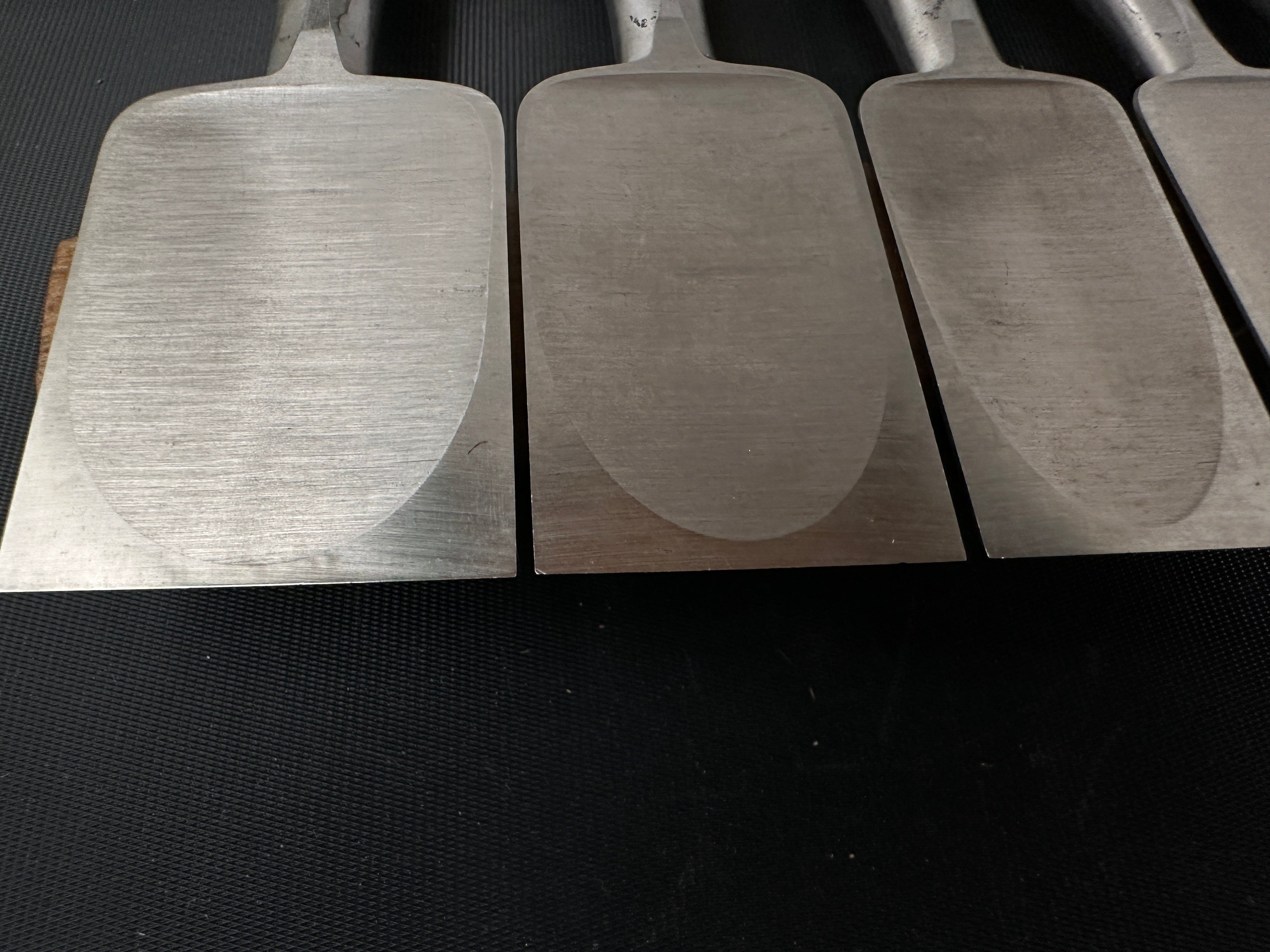 Old stock #3 Wholesaler stamp Mitsukuni Sukemaru 4th High-Speed Steel Bench chisels set 掘出し物 四代助丸 問屋銘 ハイス鋼追入組鑿 Oirenomi