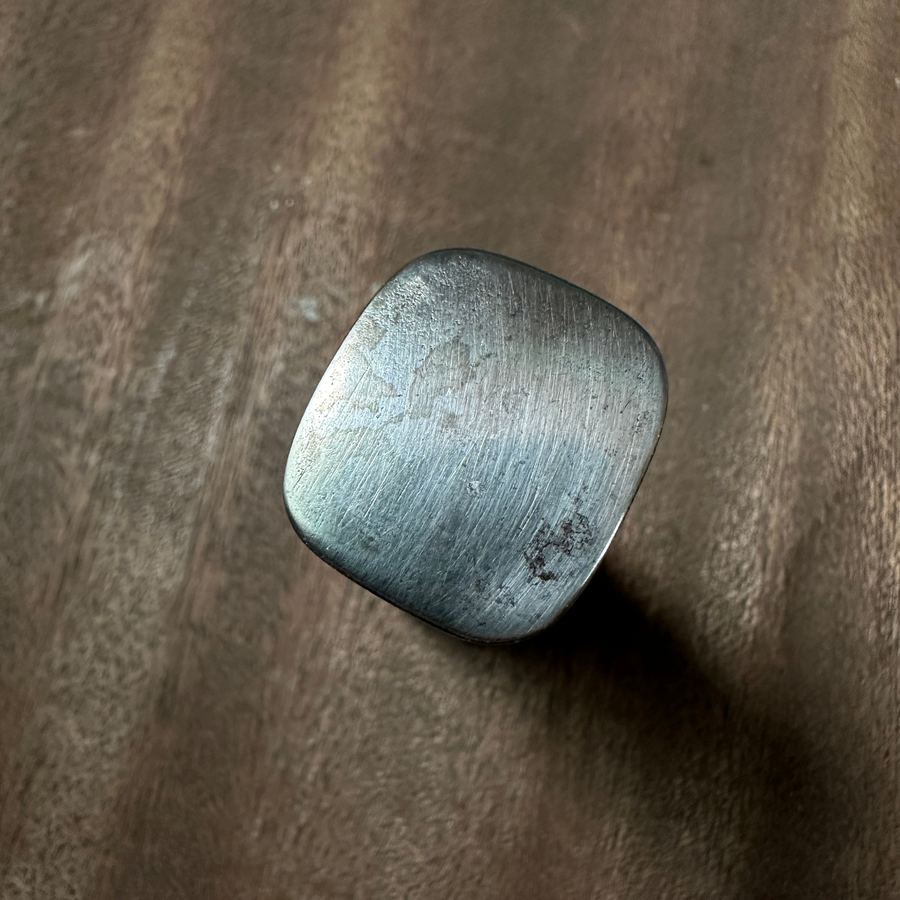 Used Kouzaburou Pasting steel Square Hammers 中古品 長谷川幸三郎氏 鋼付四角玄翁 245g