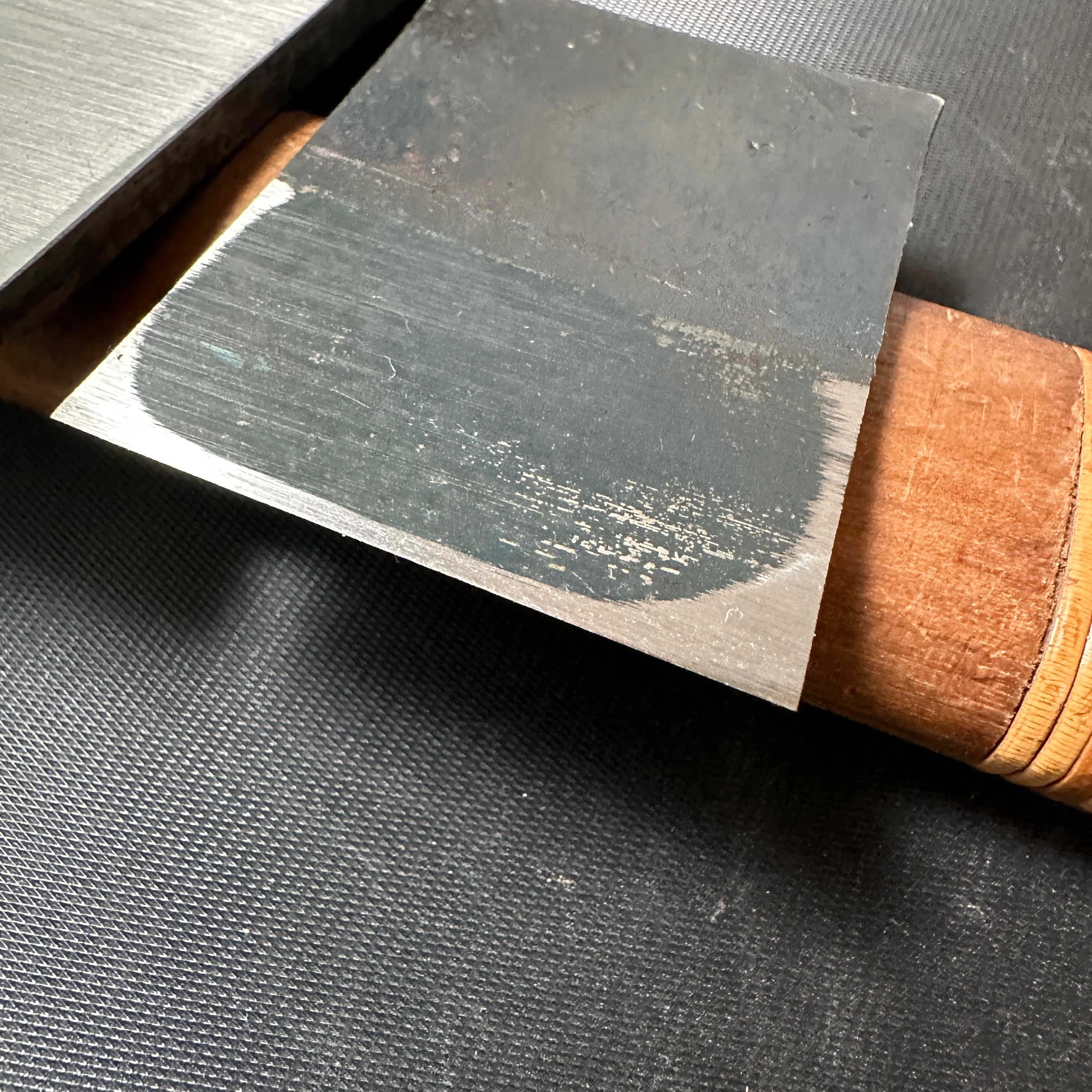 Old stock Yabane Smoothing Plane (Kanna) by Ishido Master 石堂輝秀作 矢羽根鉋 仕上げ鉋 50mm