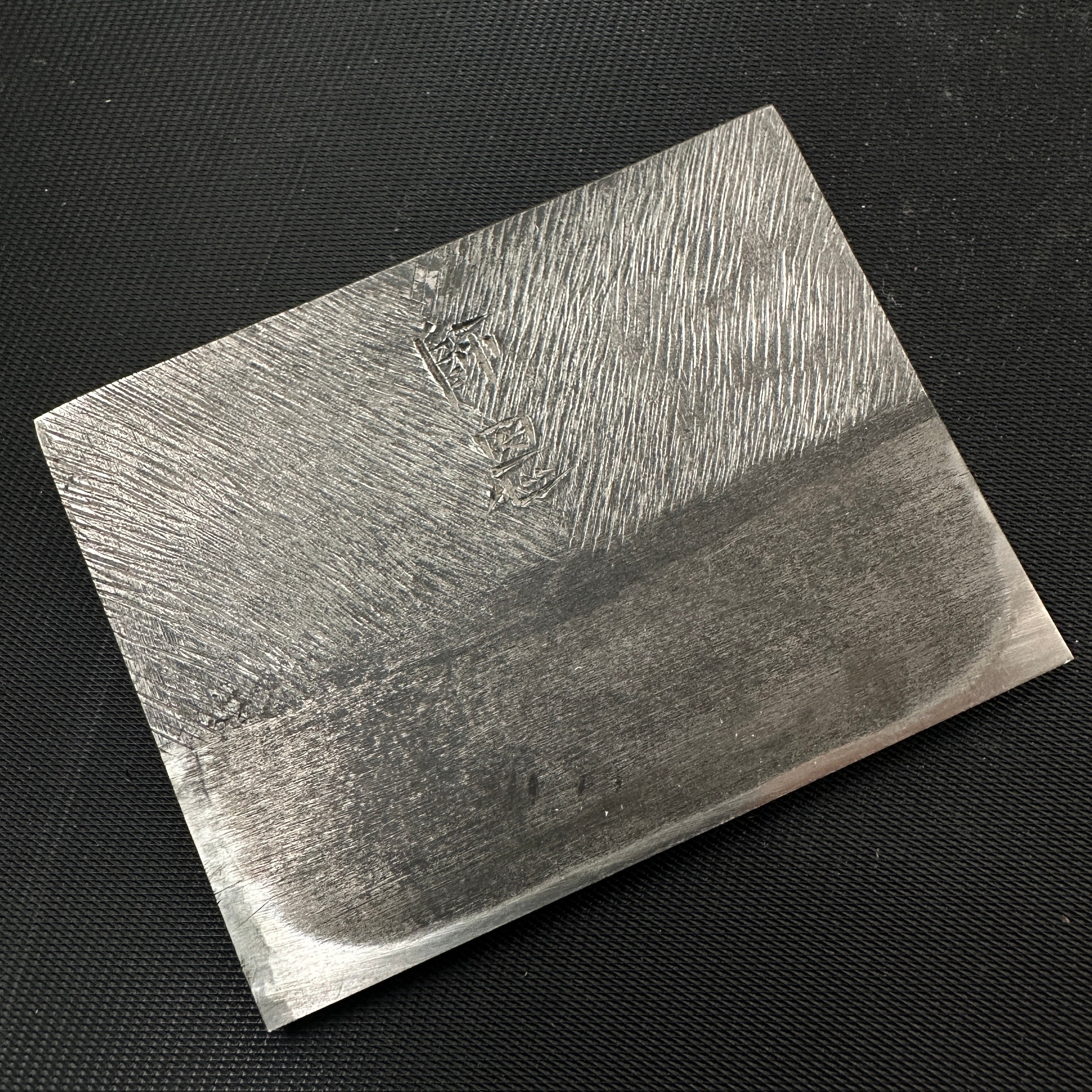 Old stock Ishido Hand made Chipbreaker for 75mm Plane blade Uragane 掘出し物 石堂作裏金 二寸用