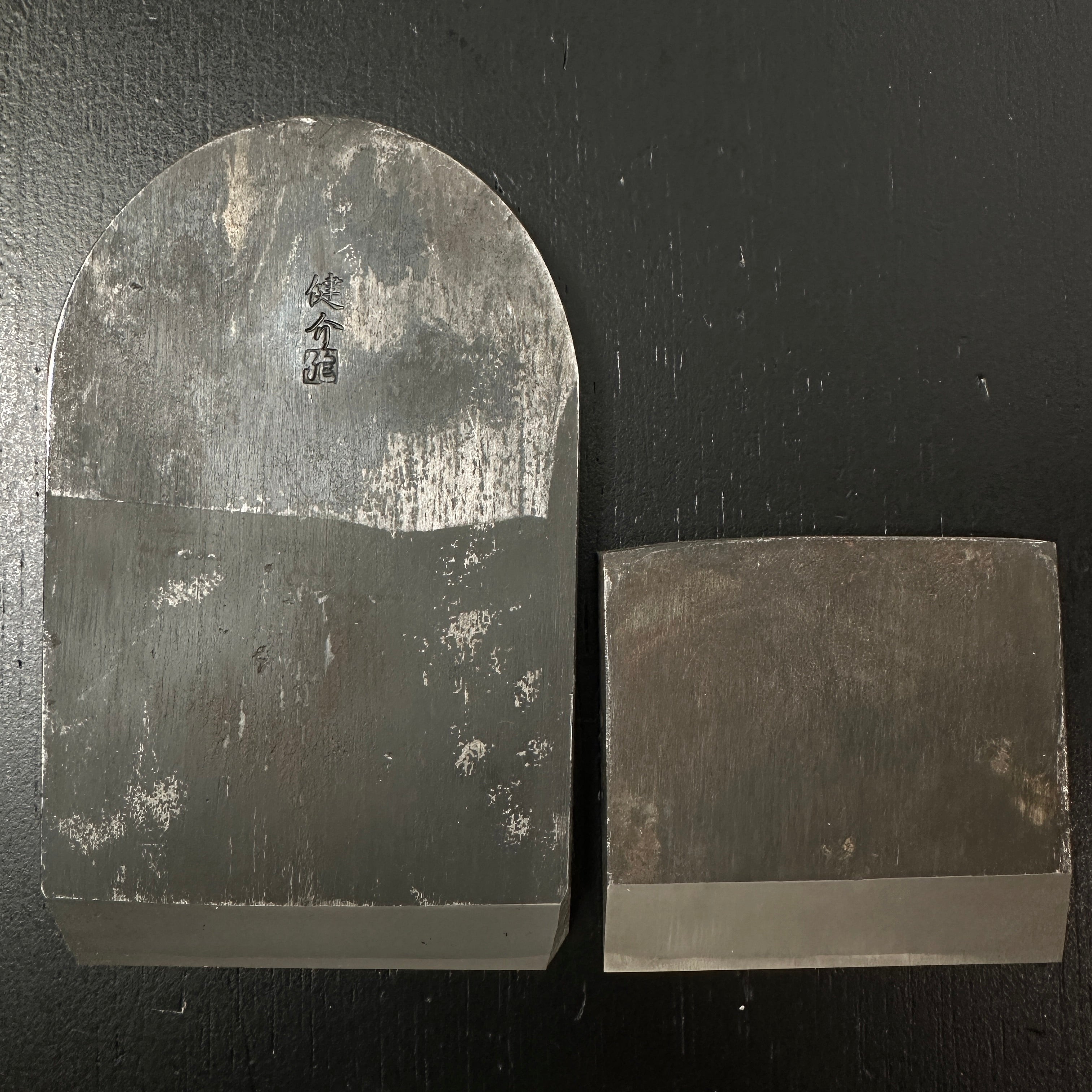 #2 Guren Smoothing Plane Blade (Kanna) by Yamamoto Kensuke 4th 山本健介作 紅蓮 仕上げ鉋刃 70mm