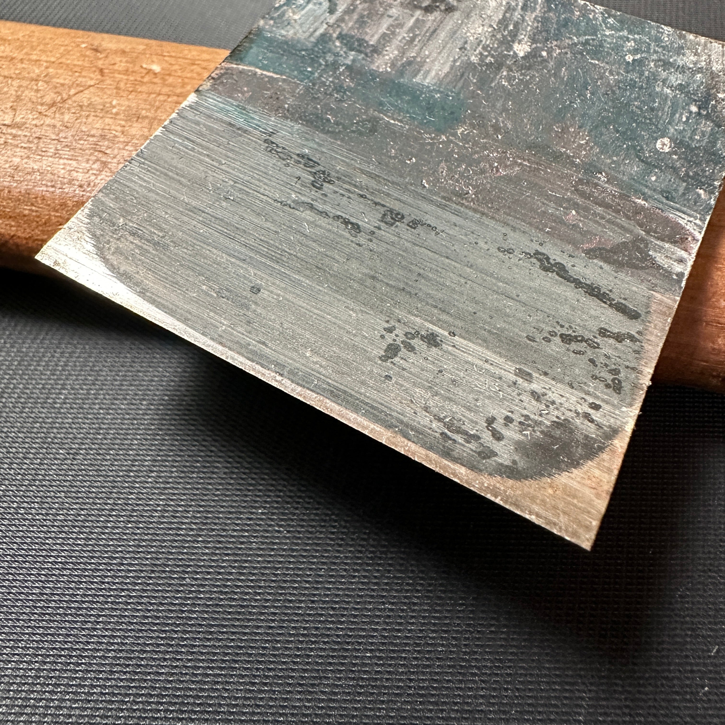 Hand made Chipbreaker for 60mm Plane blade Uragane 鉋用裏金 寸四用