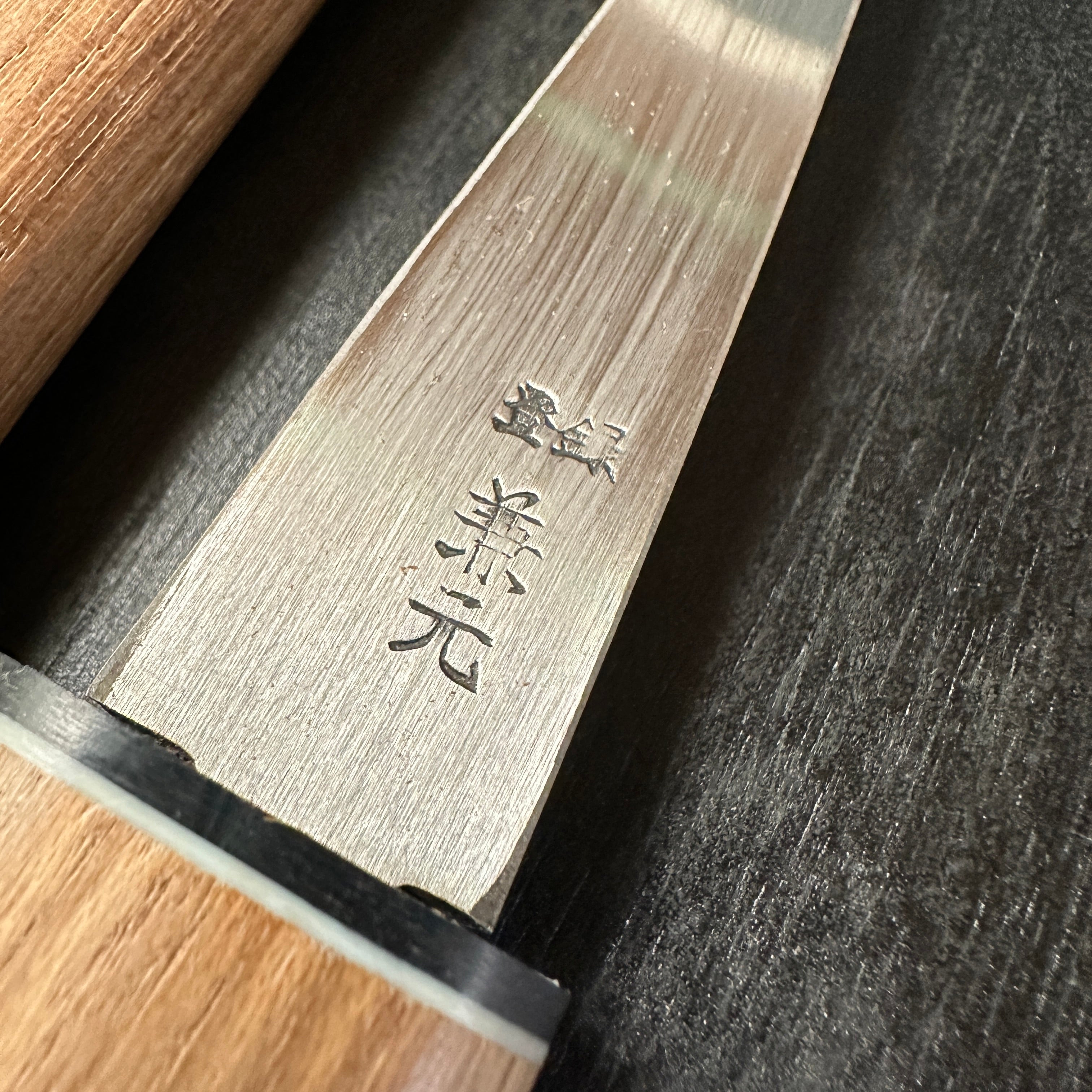 Old stock Kanemoto Kuri Kokatana with white steel Right 掘出し物 兼元 繰り小刀 右 120mm