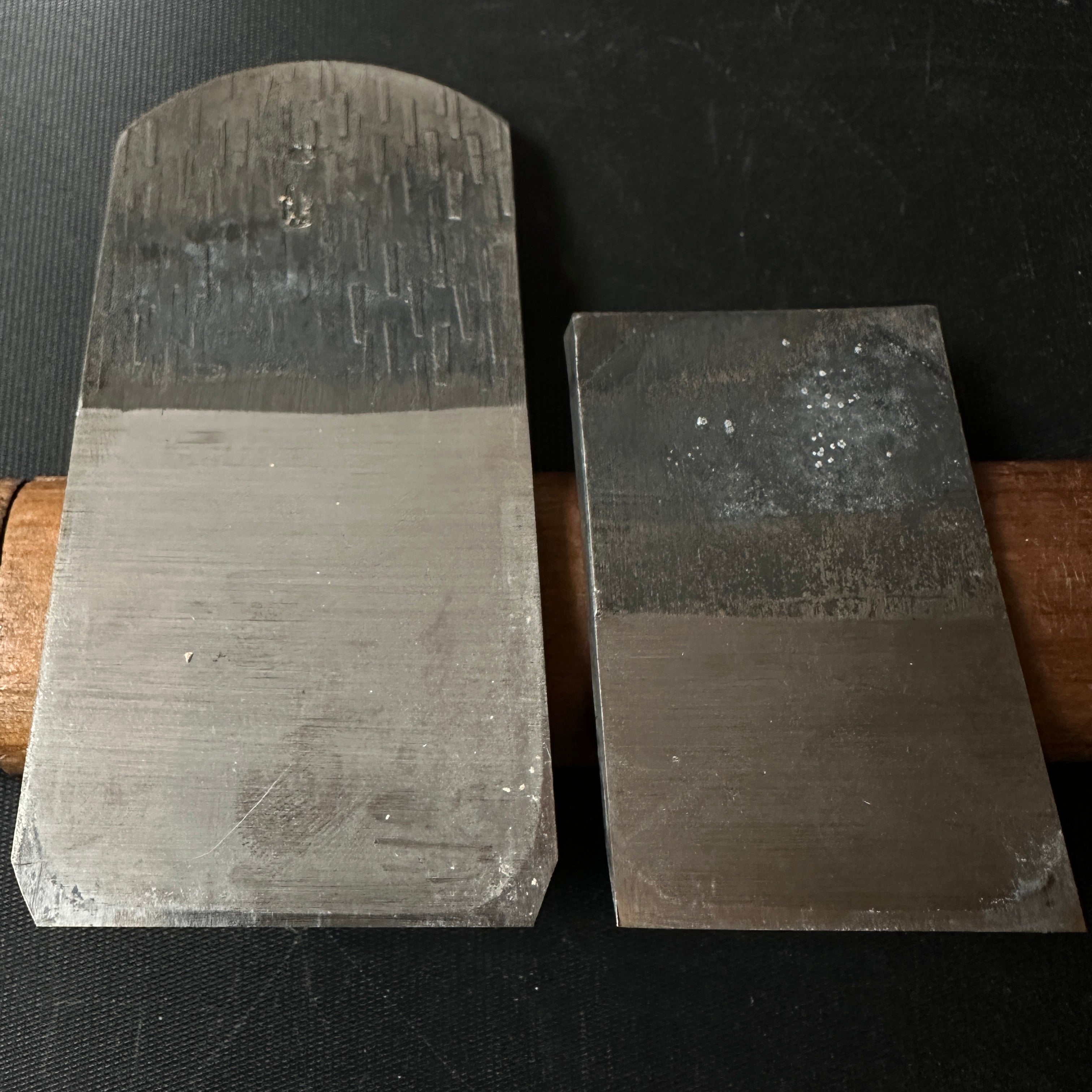 Old stock Kuniaki compass plane with SK steel 國明 反鉋 48mm