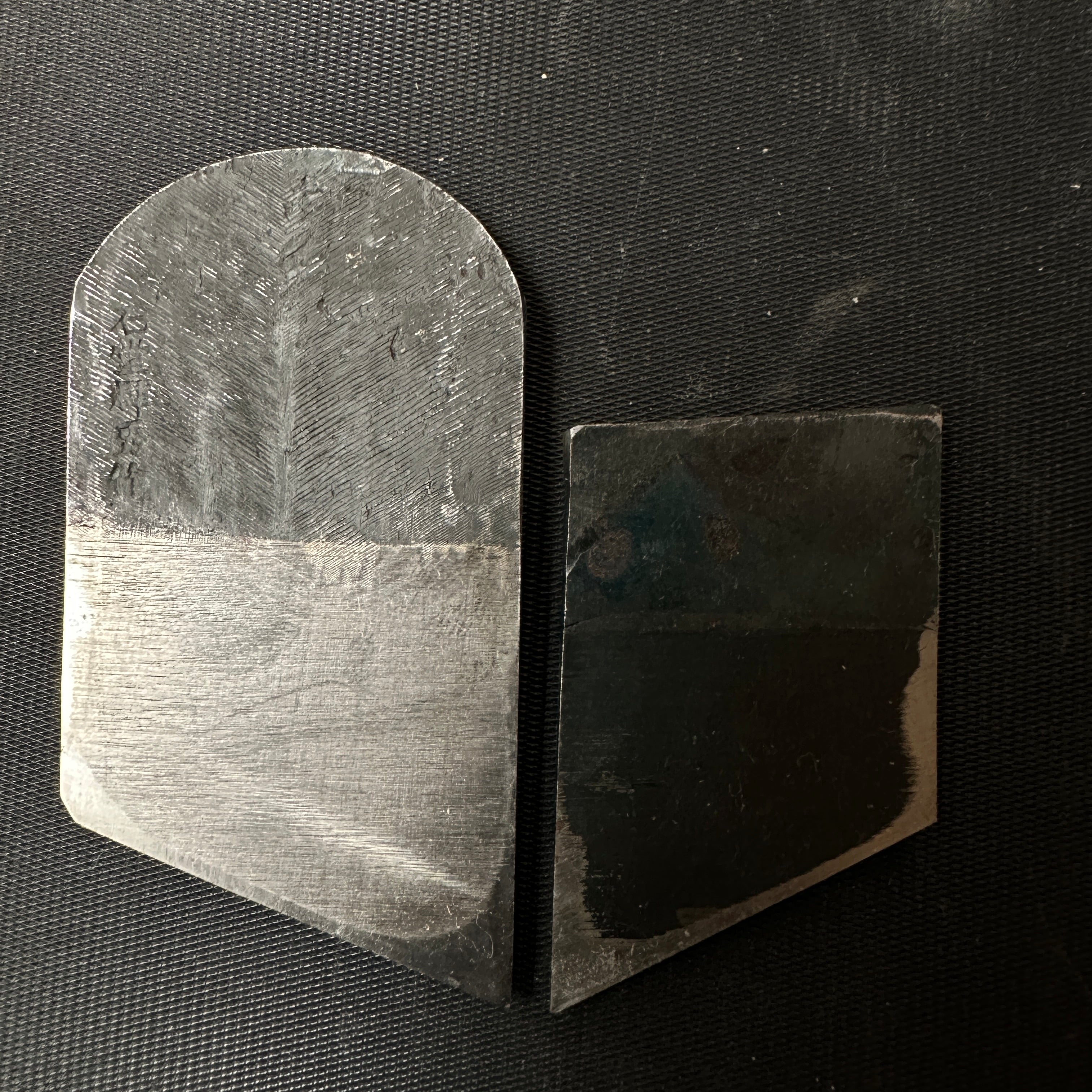 Old stock Yabane Small Rabbet Planes (Kiwa-Kanna)  by Ishido Master  Left 石堂輝秀作 矢羽根豆際鉋  36mm 左