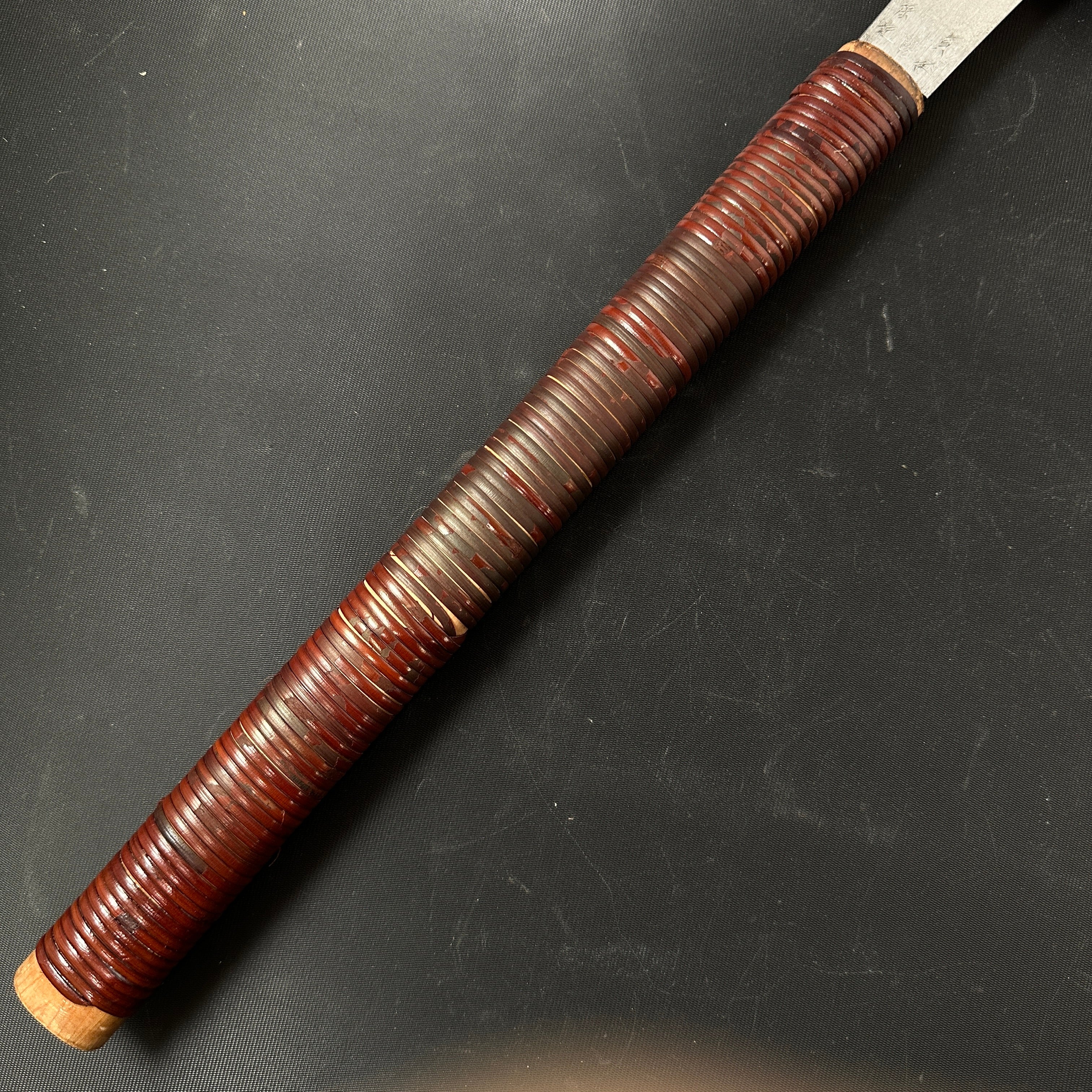 #92 Nagakatsu Double Edge (Ryoba) Saw with Eddy Type Handles For Soft Wood 長勝鋸 両刃鋸 渦巻き柄 針葉材用 245mm