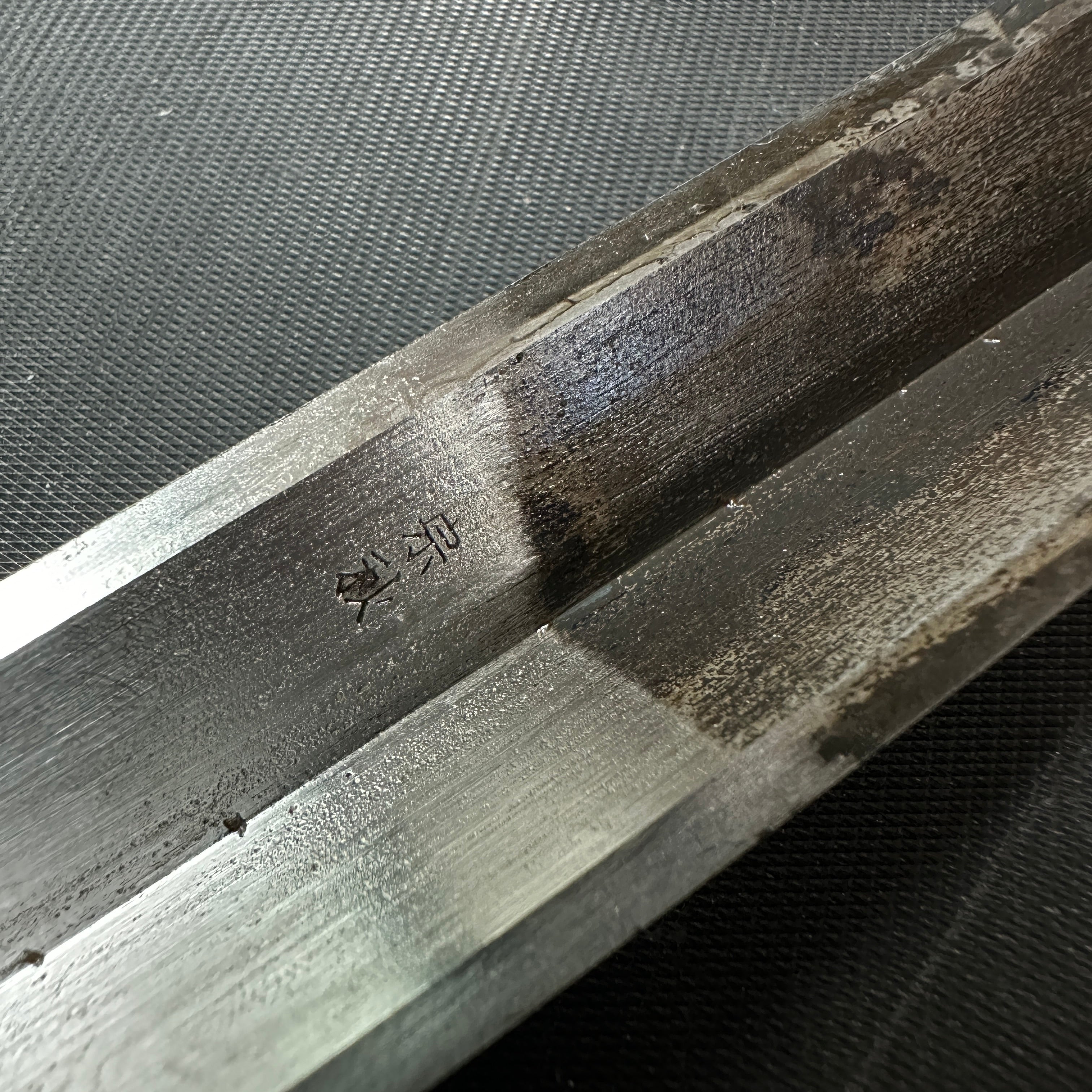 Ha Kanna Kumiko Kanna with white steel by Muneaki 葉鉋 組子用 90° 猪本台 宗秋刃