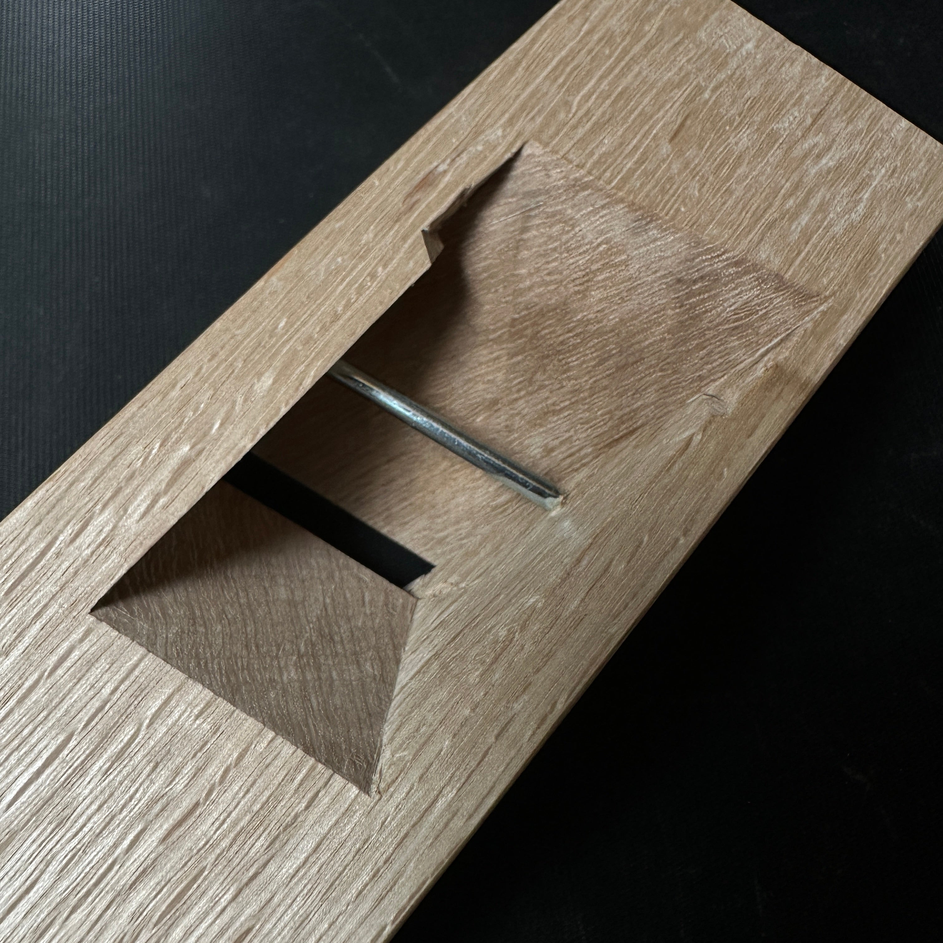 Old stock Yabane Rabbet Planes (Kiwa-Kanna) by Ishido Master Right 石堂輝秀作 矢羽根 際鉋 36mm 右